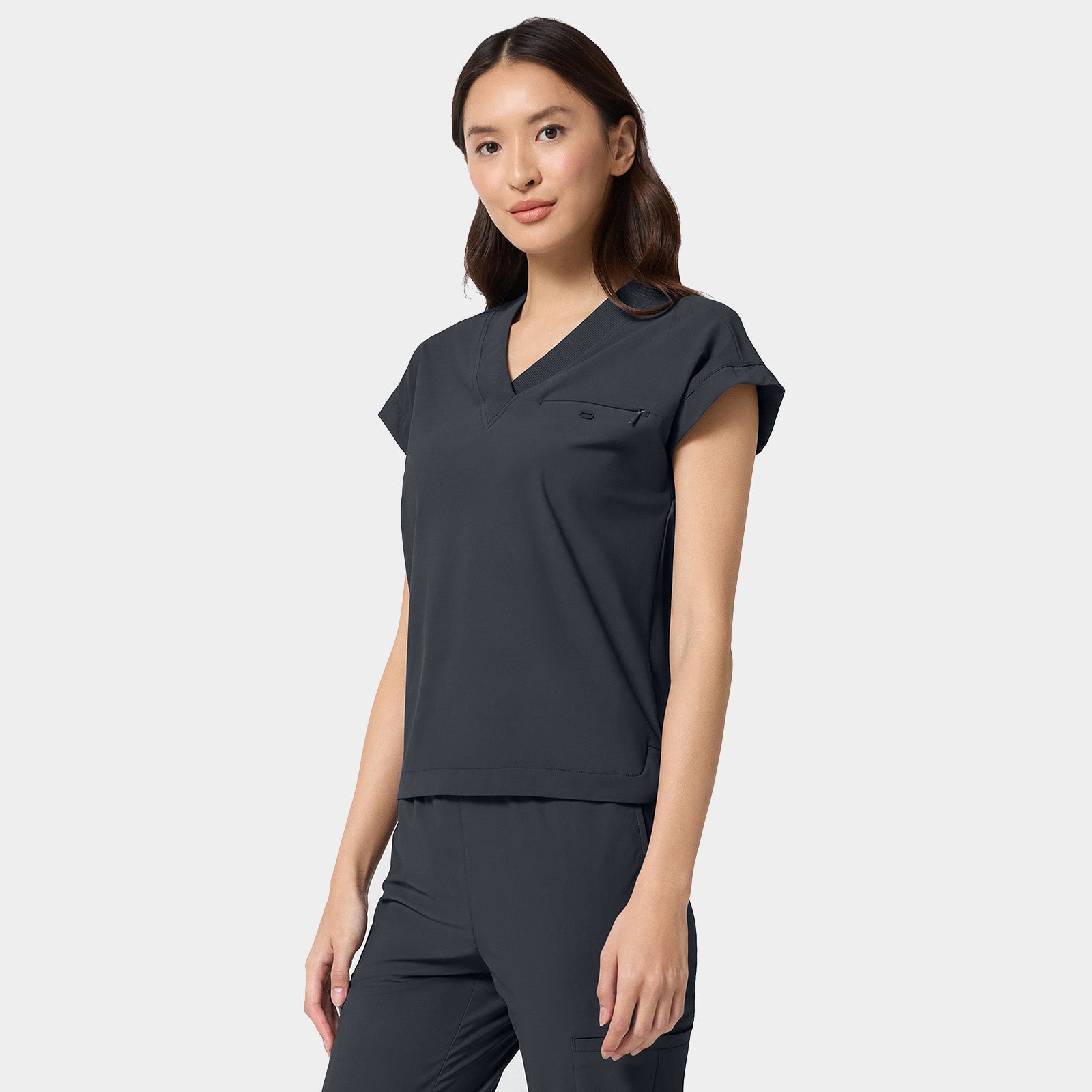 Women’s Tuck-In Dolman V-Neck Scrub Top | IN650A