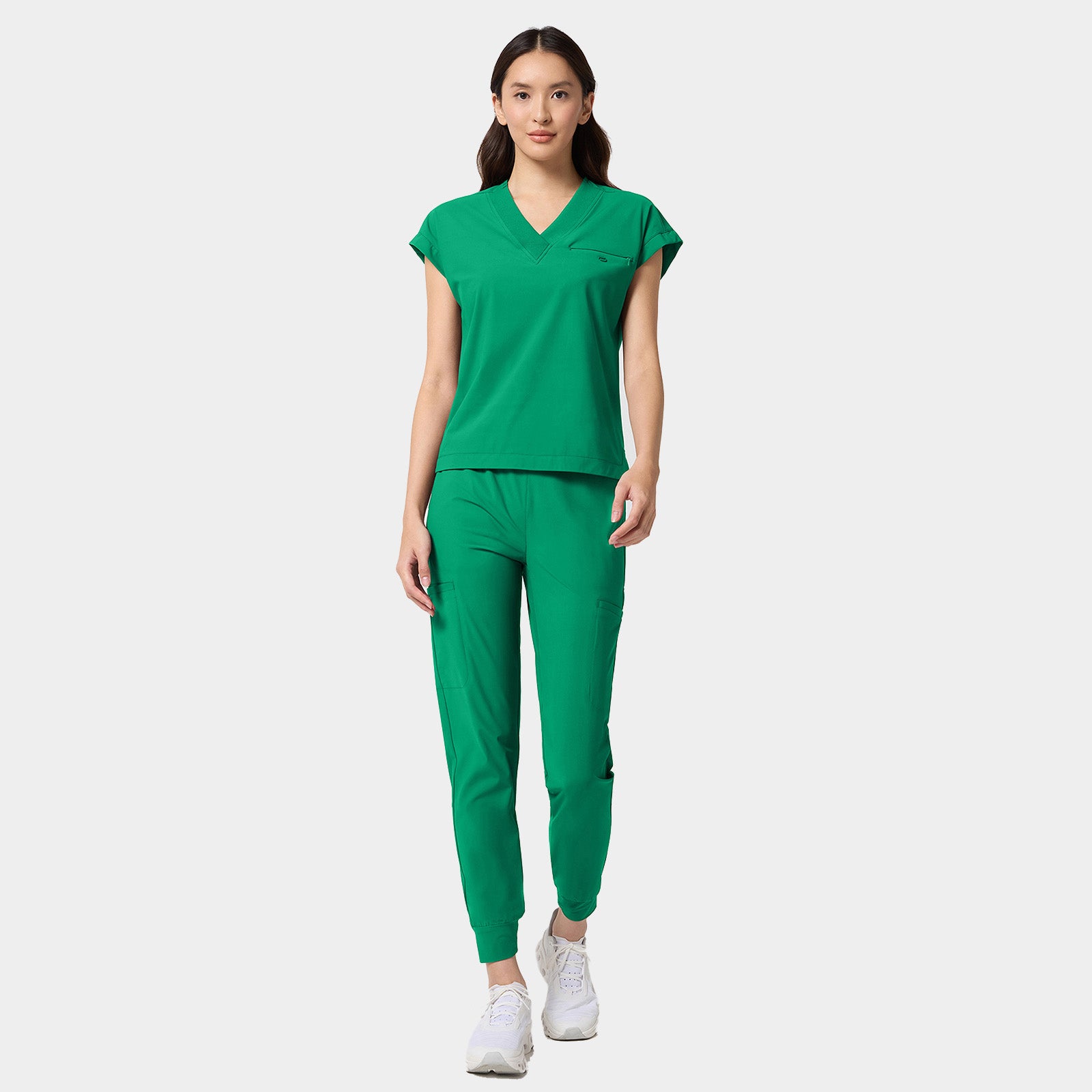 Women’s Tuck-In Dolman V-Neck Scrub Top | IN650A