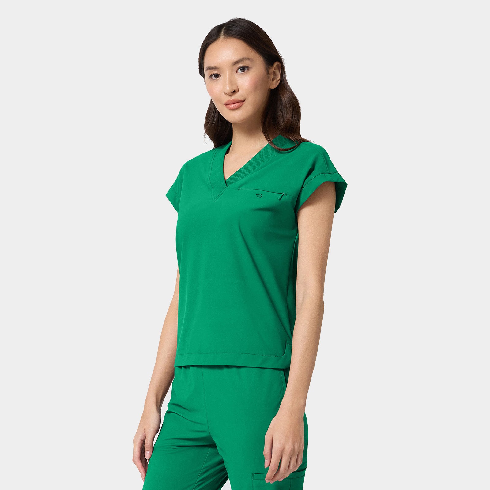 Women’s Tuck-In Dolman V-Neck Scrub Top | IN650A