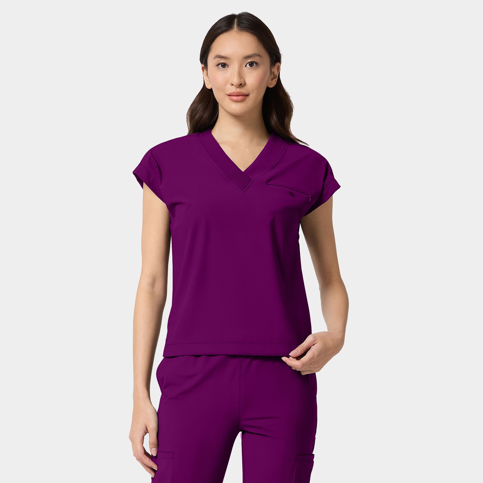 Women’s Tuck-In Dolman V-Neck Scrub Top | IN650A