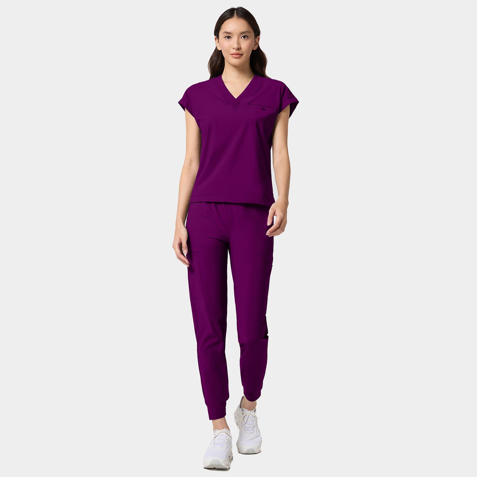 Women’s Tuck-In Dolman V-Neck Scrub Top | IN650A