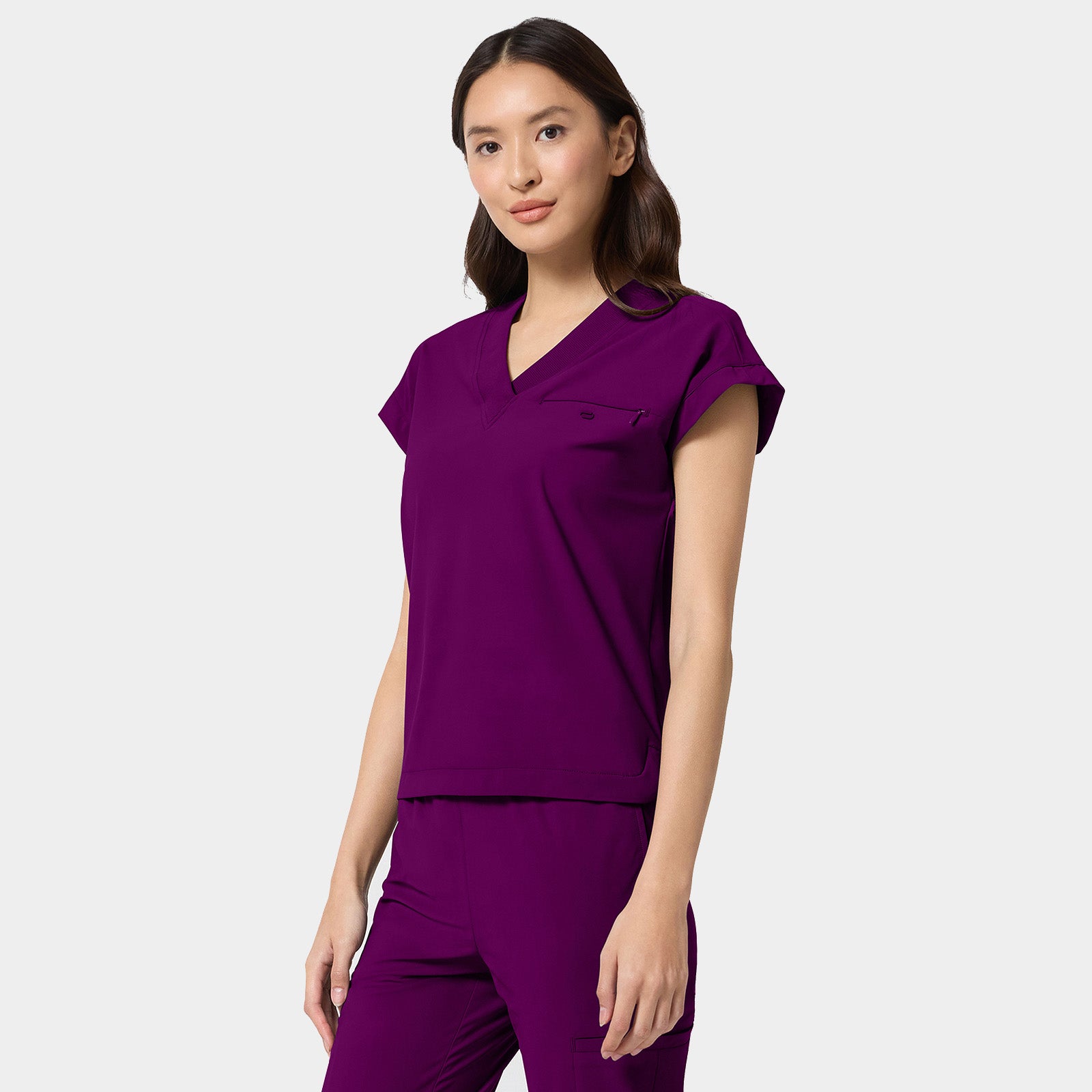 Women’s Tuck-In Dolman V-Neck Scrub Top | IN650A