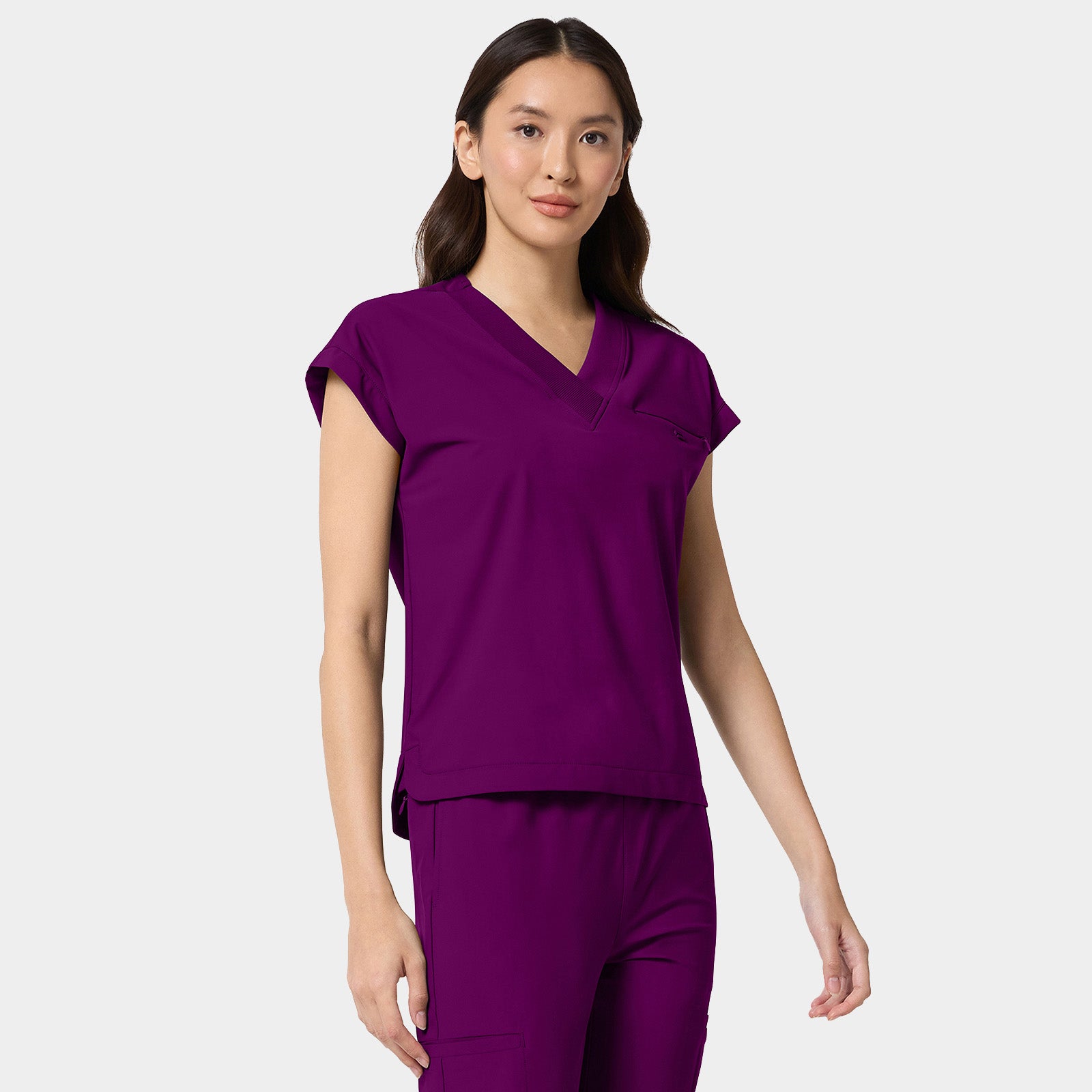 Women’s Tuck-In Dolman V-Neck Scrub Top | IN650A