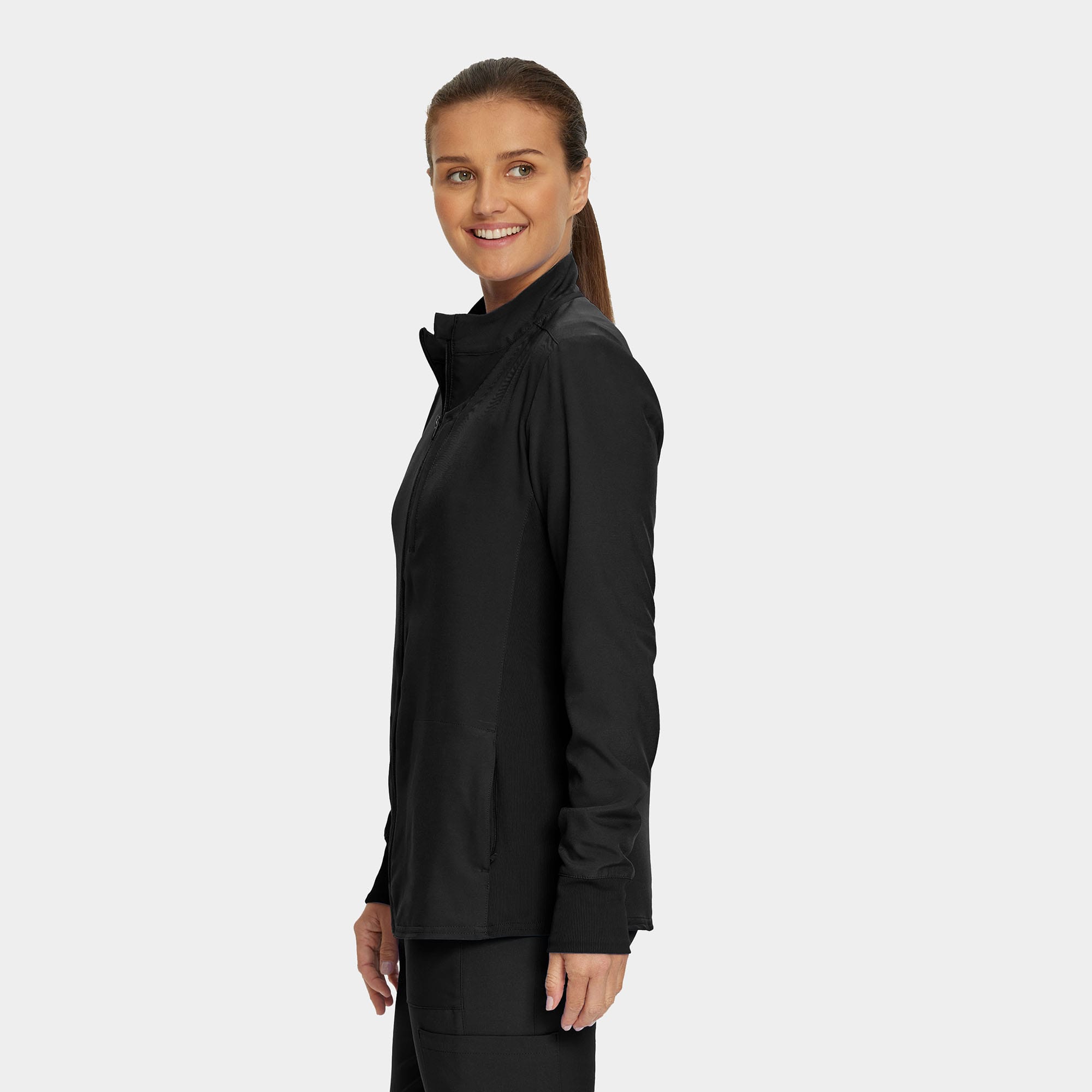 Landau Forward Women's 3-Pocket Scrub Jacket | LI700