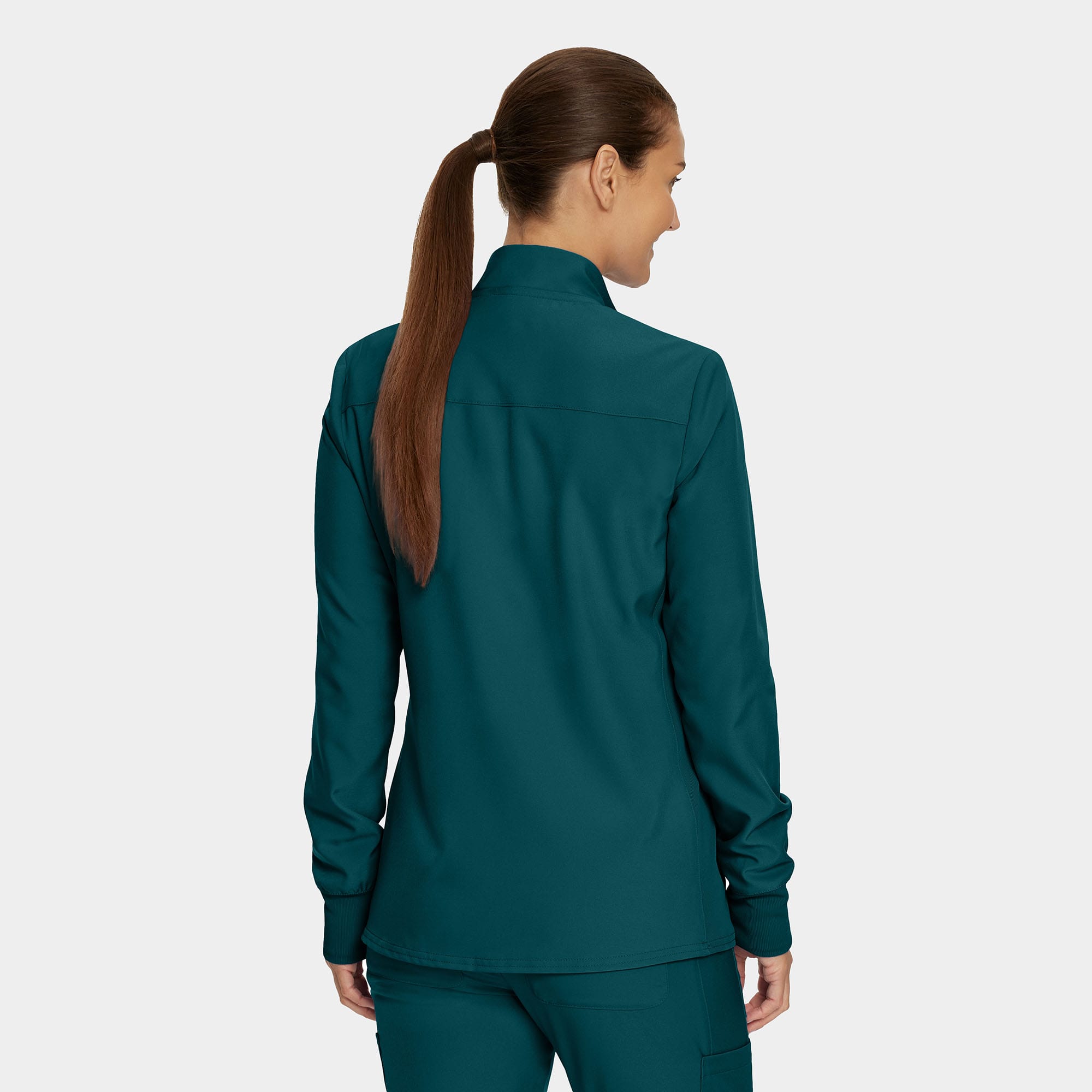 Landau Forward Women's 3-Pocket Scrub Jacket | LI700