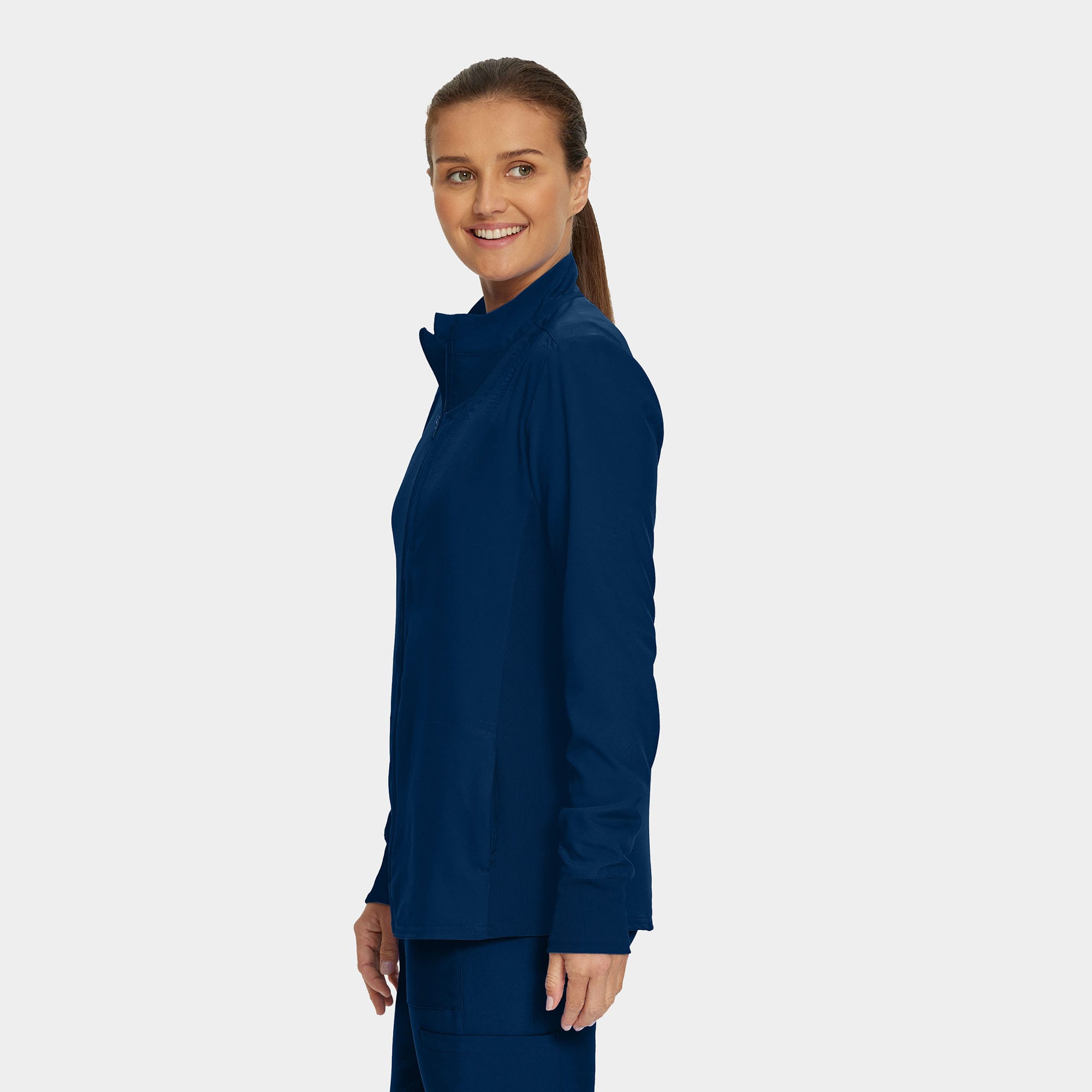 Landau Forward Women's 3-Pocket Scrub Jacket | LI700