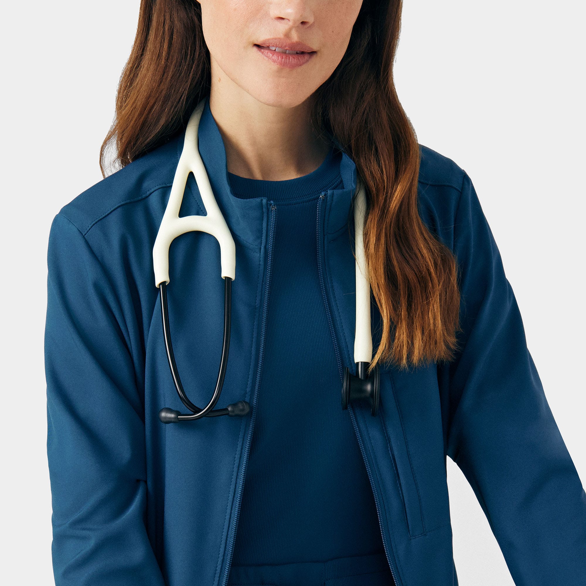 Landau Forward Women's 3-Pocket Scrub Jacket | LI700