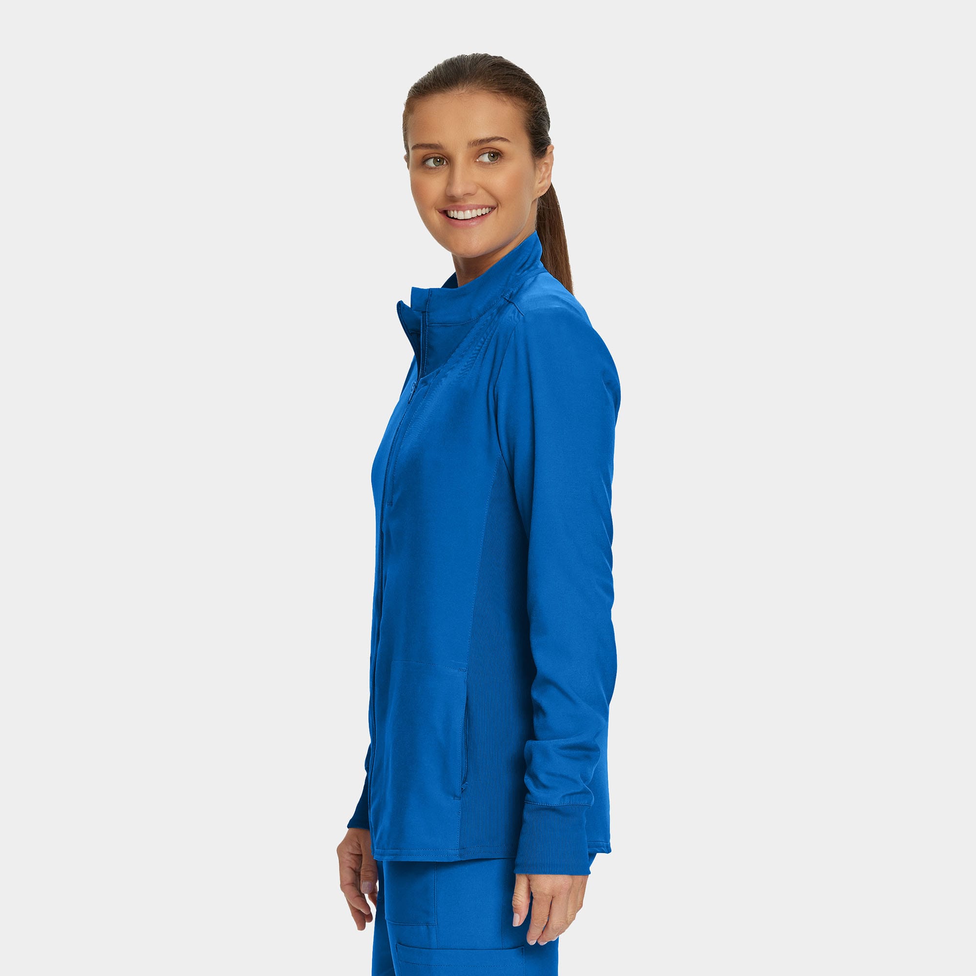 Landau Forward Women's 3-Pocket Scrub Jacket | LI700