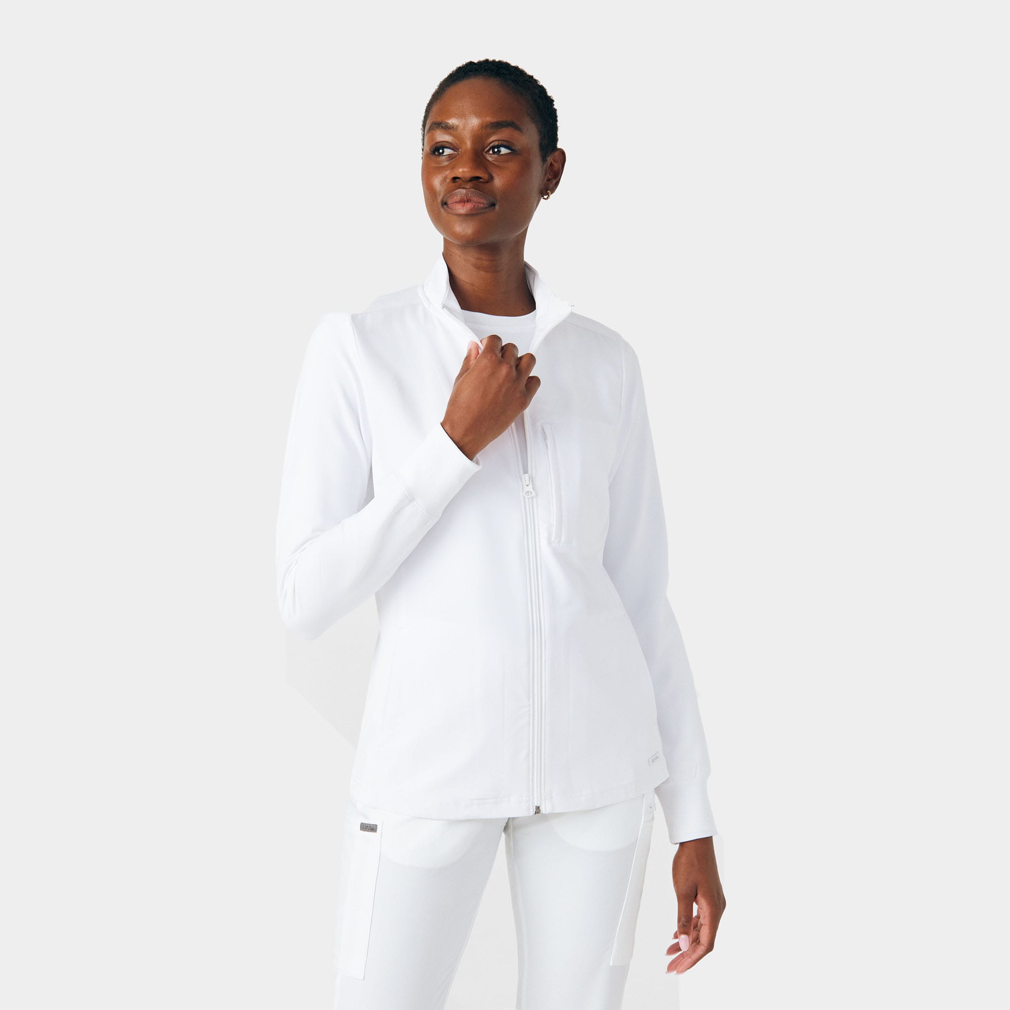 Landau Forward Women's 3-Pocket Scrub Jacket | LI700