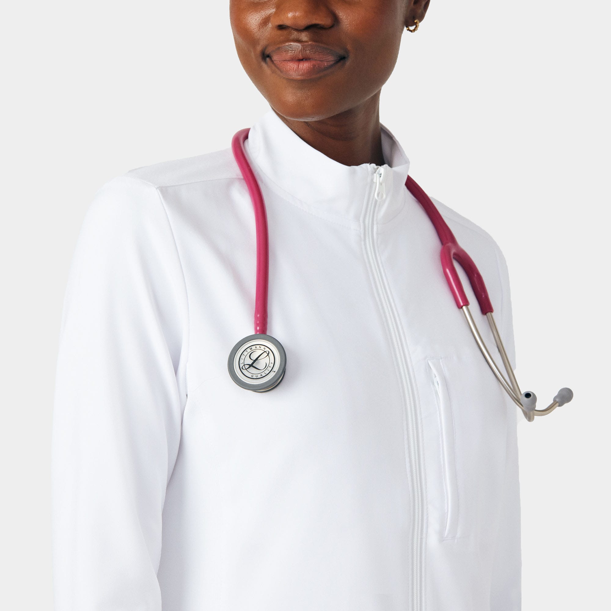 Landau Forward Women's 3-Pocket Scrub Jacket | LI700