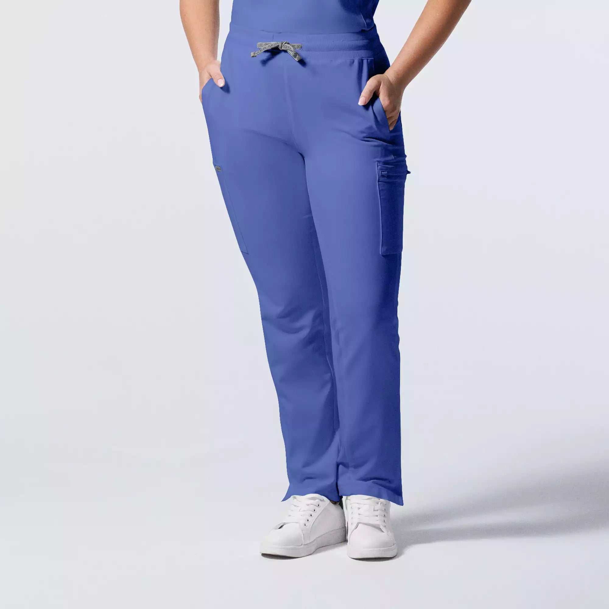 Landau Forward Women's Cargo Scrub Pants  - Petite | LB400P