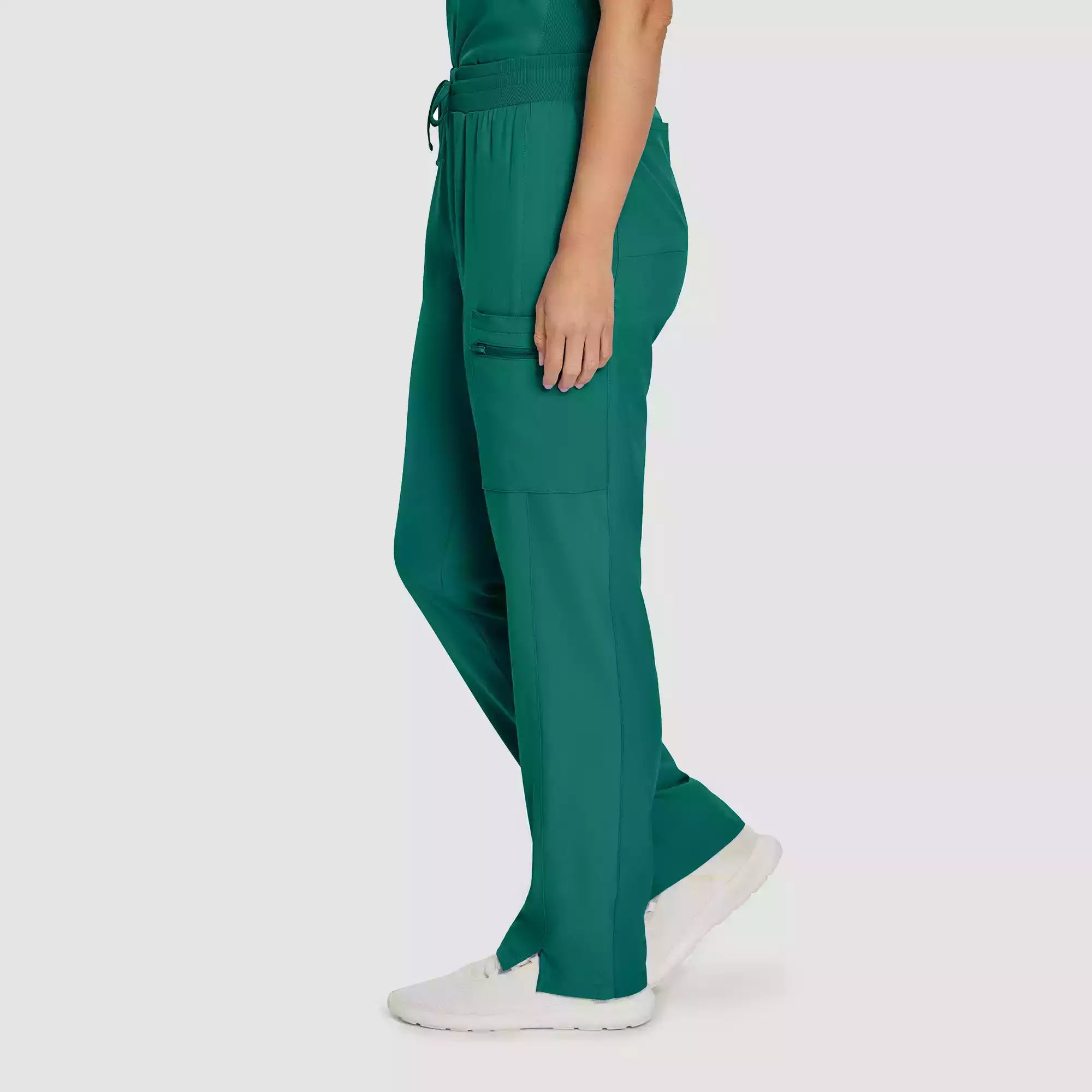 Landau Forward Women's Cargo Scrub Pants  - Petite | LB400P