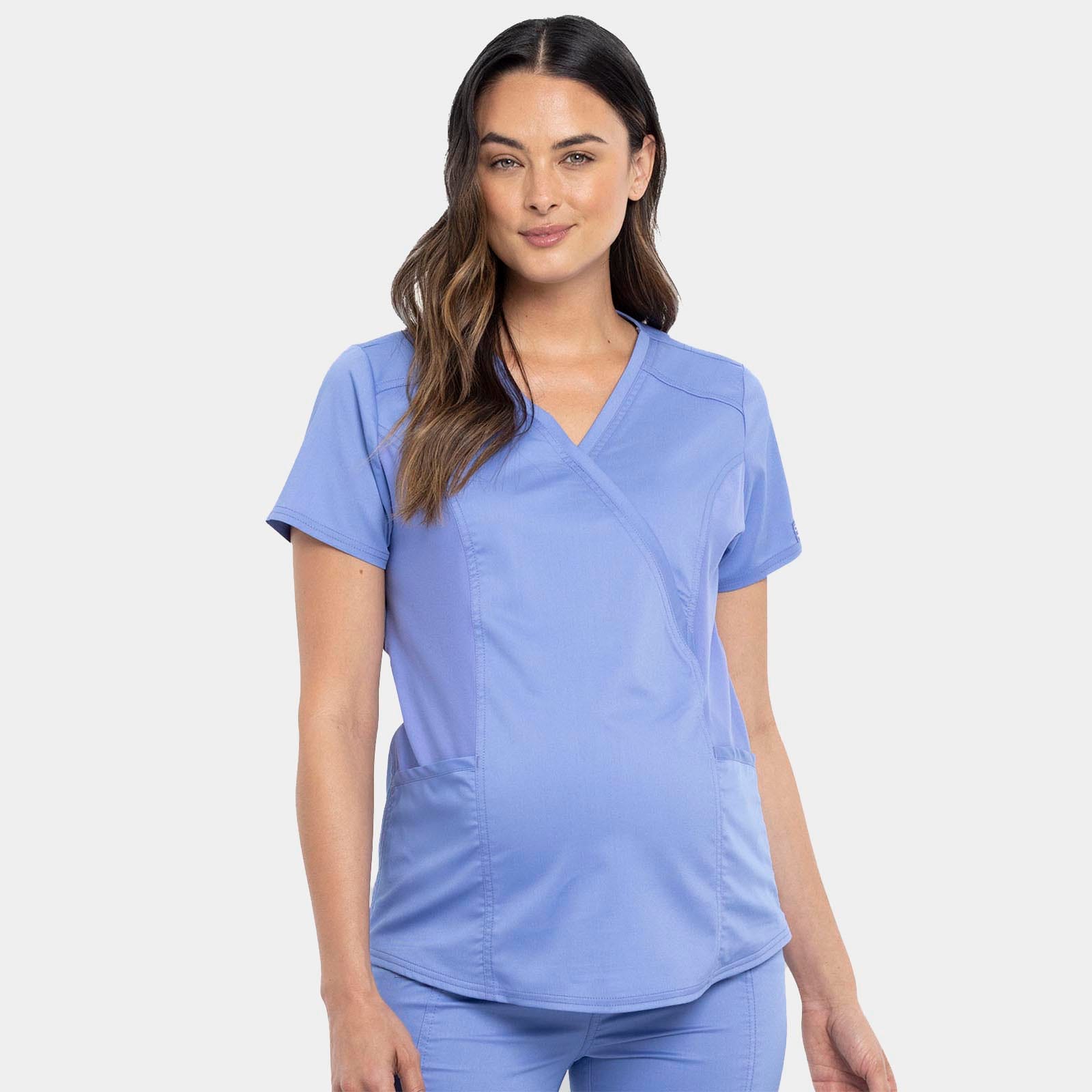 Maternity Mock Wrap Top | WW688