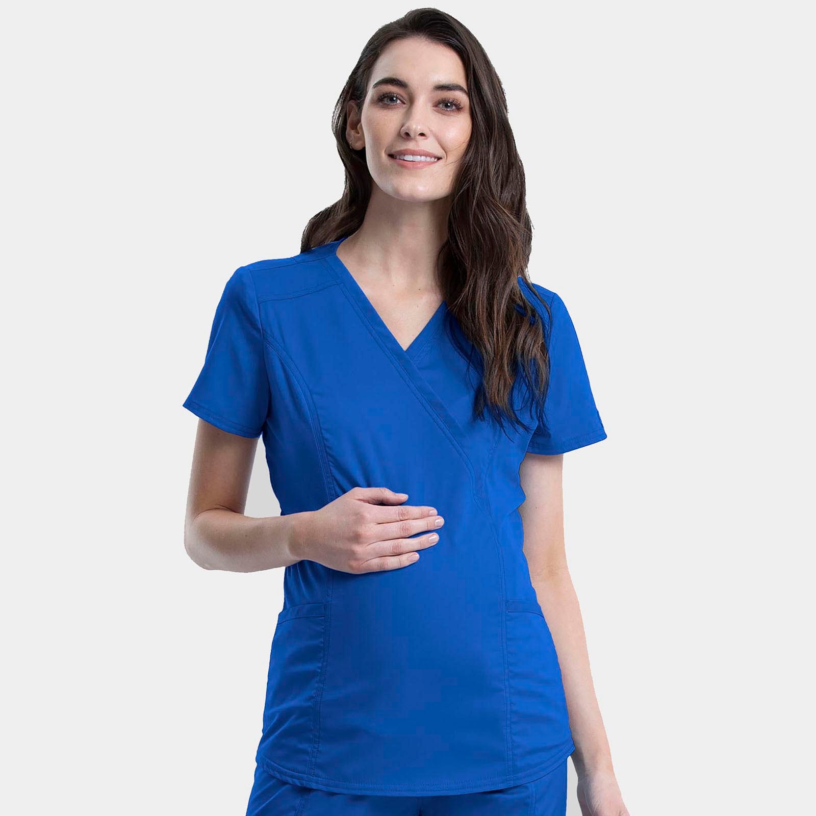 Maternity Mock Wrap Top | WW688