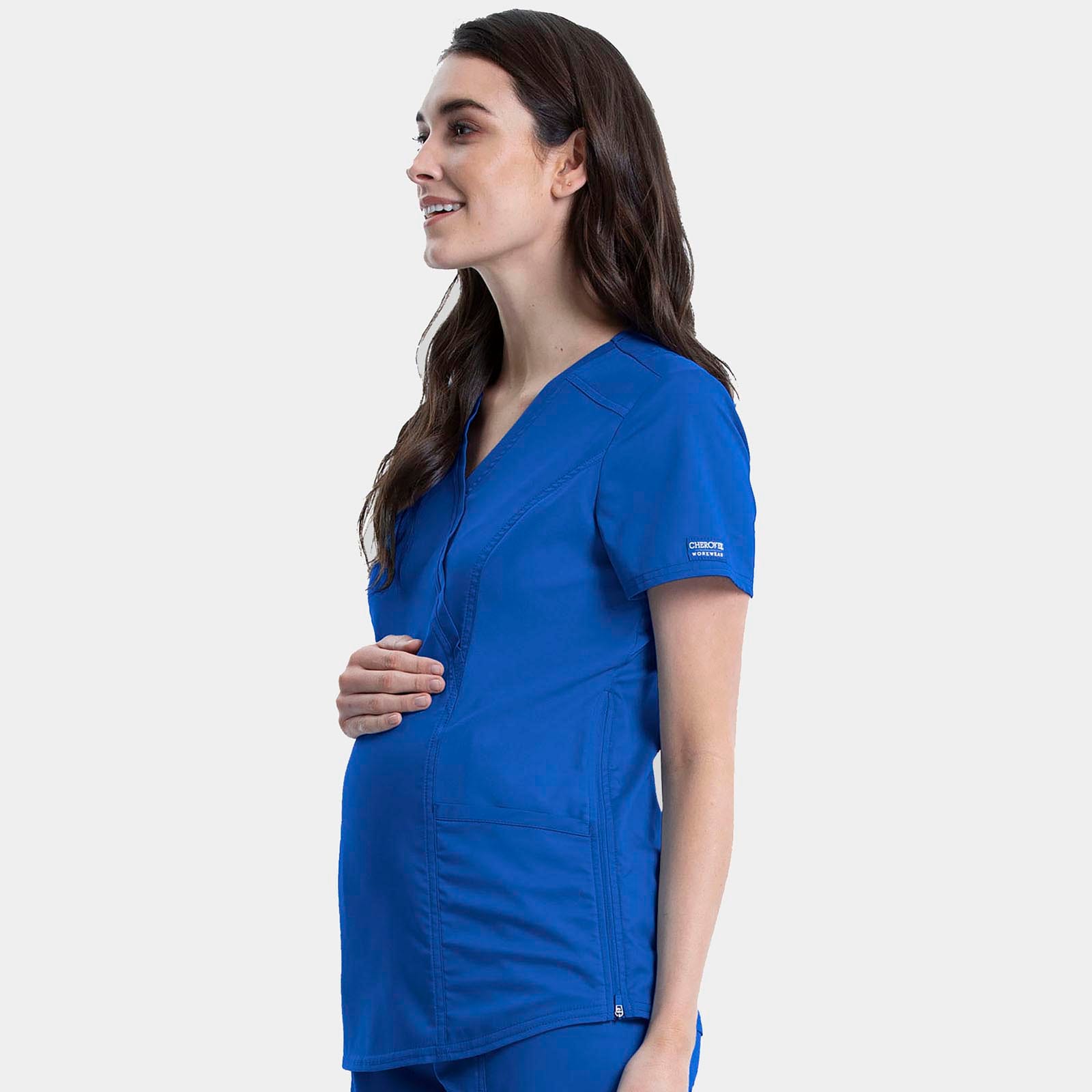 Maternity Mock Wrap Top | WW688