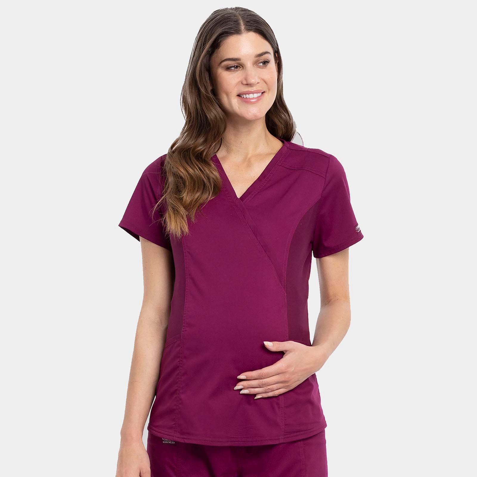 Maternity Mock Wrap Top | WW688