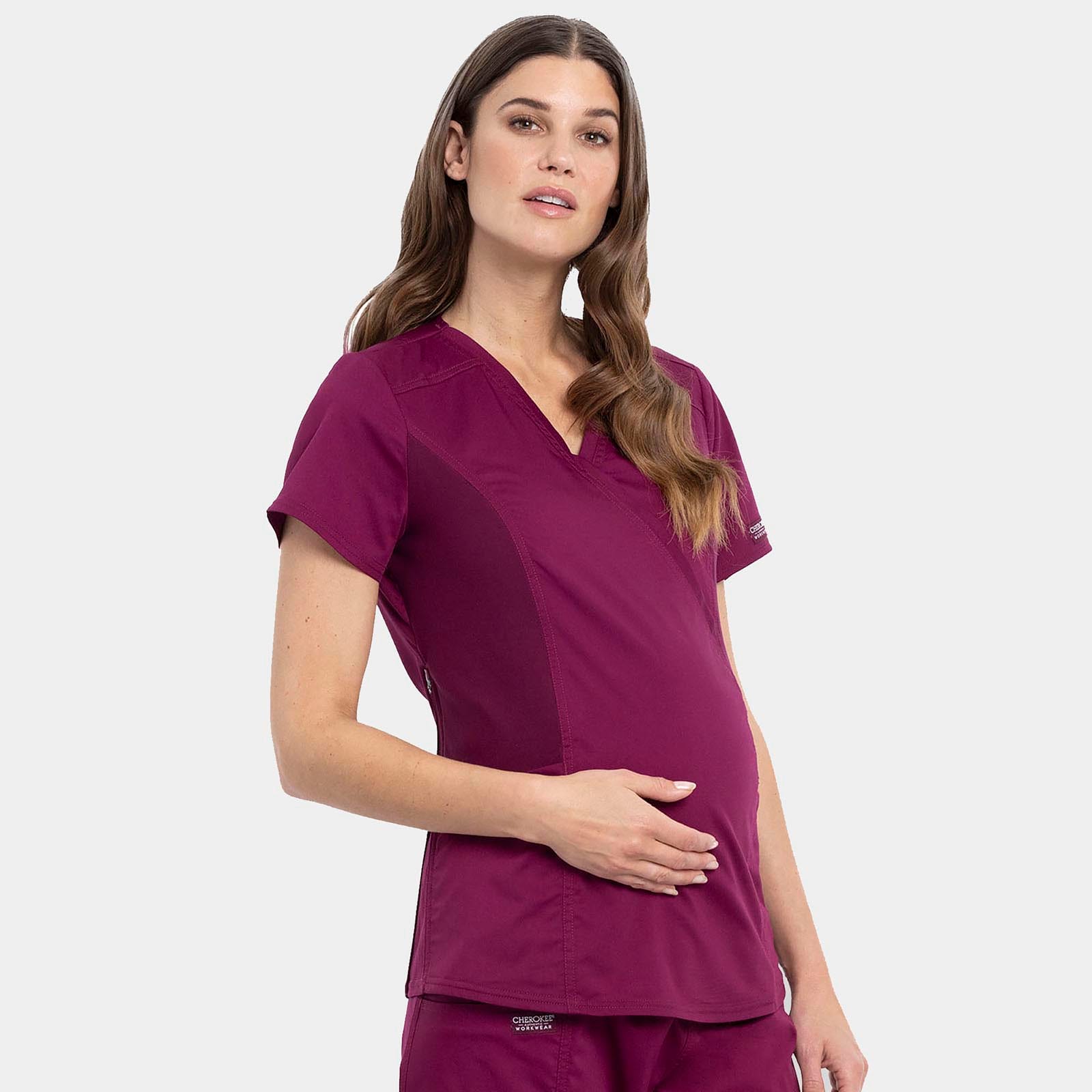 Maternity Mock Wrap Top | WW688