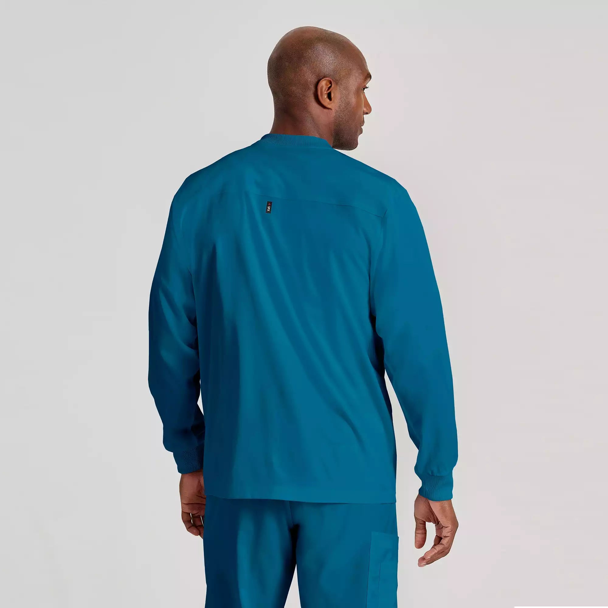 Men's Antimicrobial Warm-Up Scrub Jacket | GRSW871