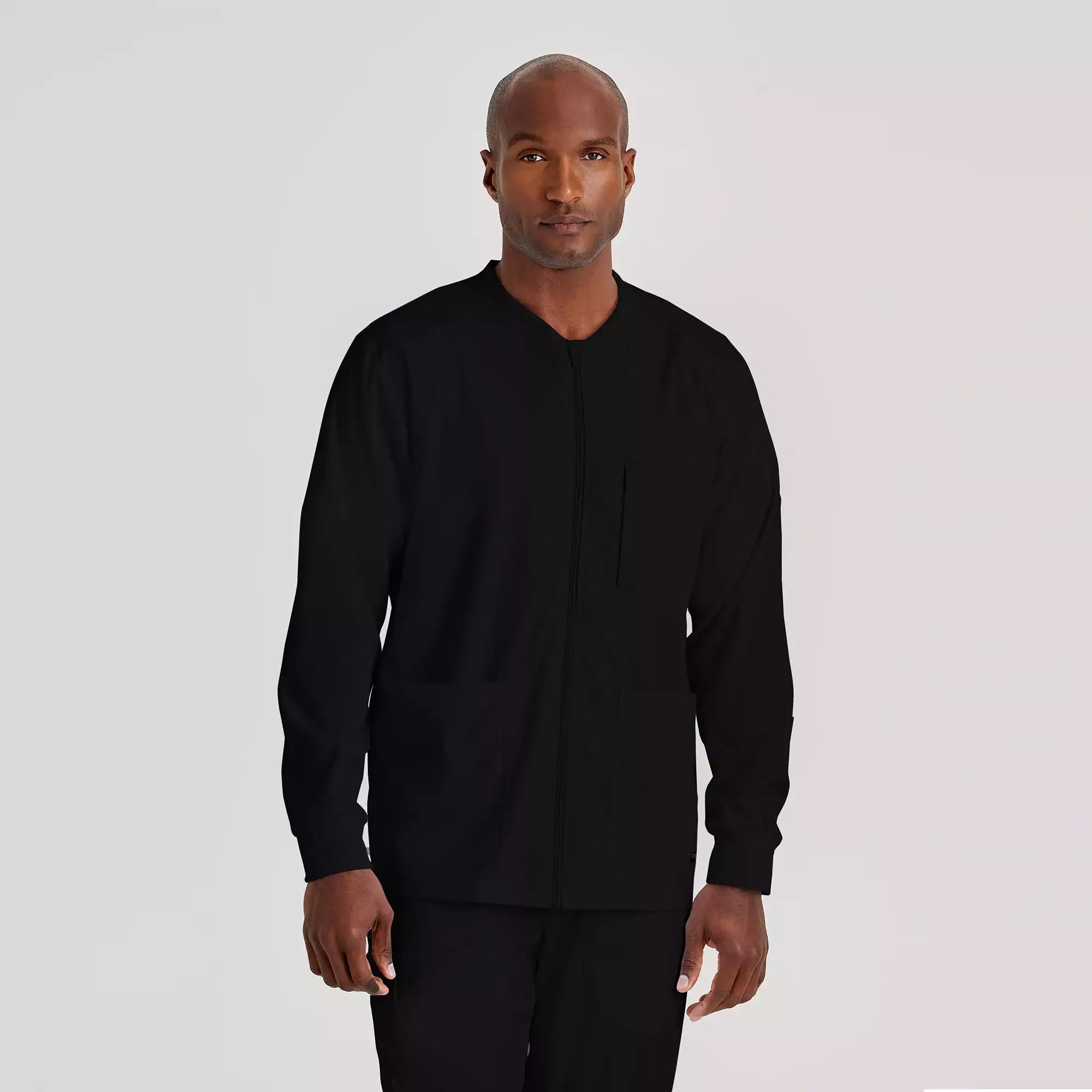 Men's Antimicrobial Warm-Up Scrub Jacket | GRSW871