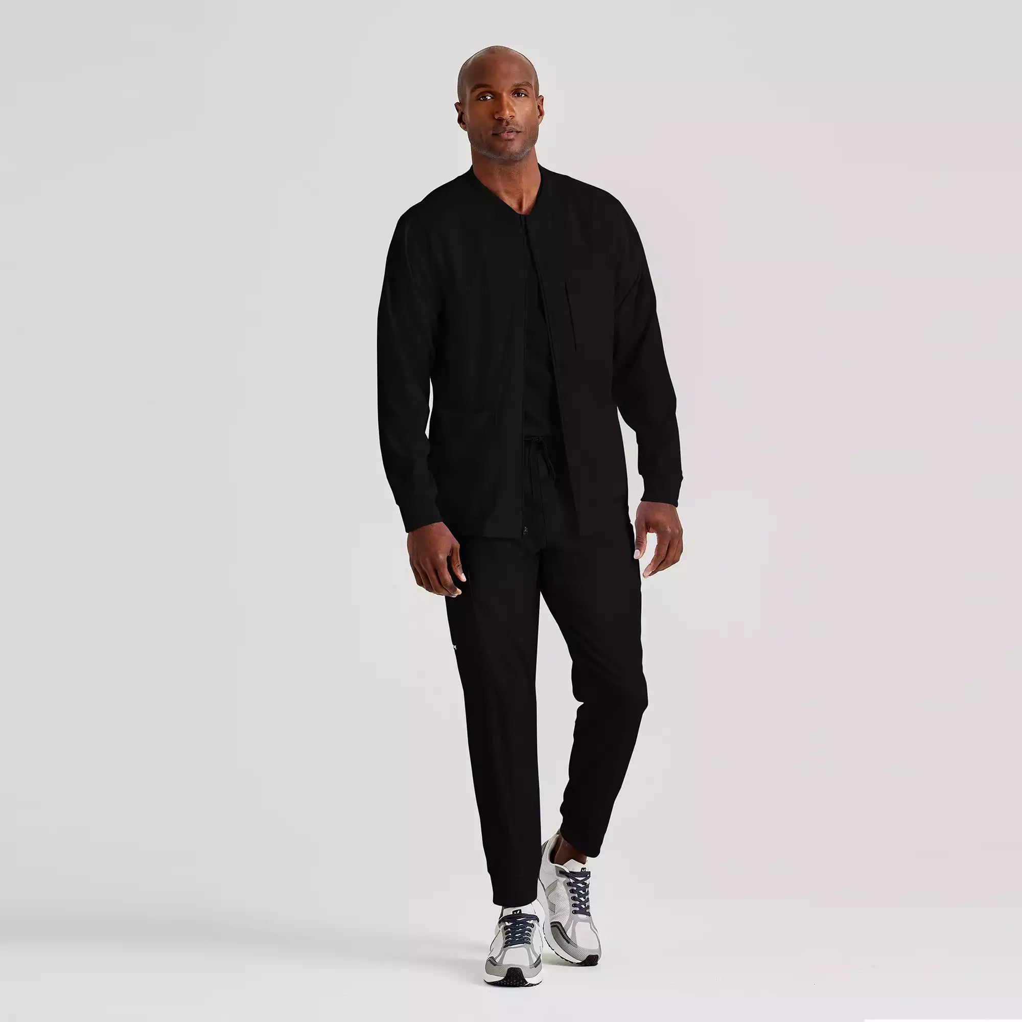 Men's Antimicrobial Warm-Up Scrub Jacket | GRSW871