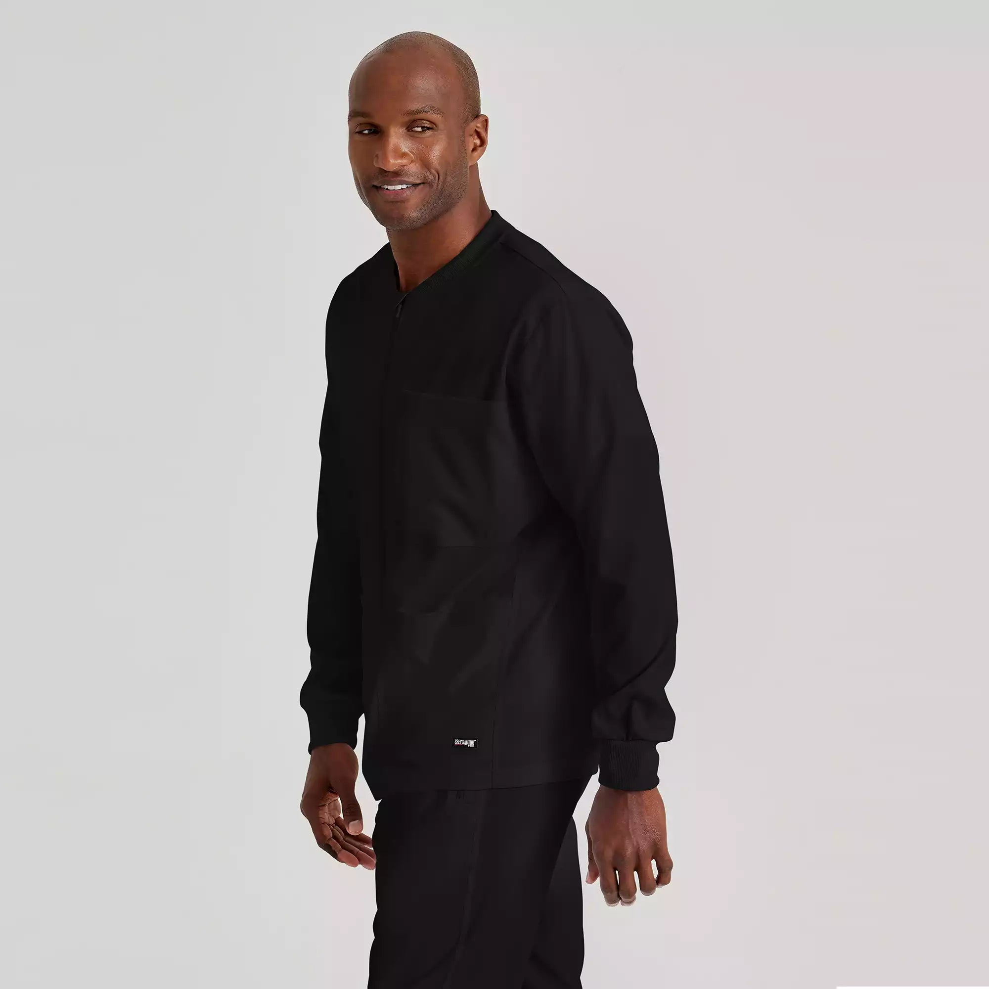 Men's Antimicrobial Warm-Up Scrub Jacket | GRSW871