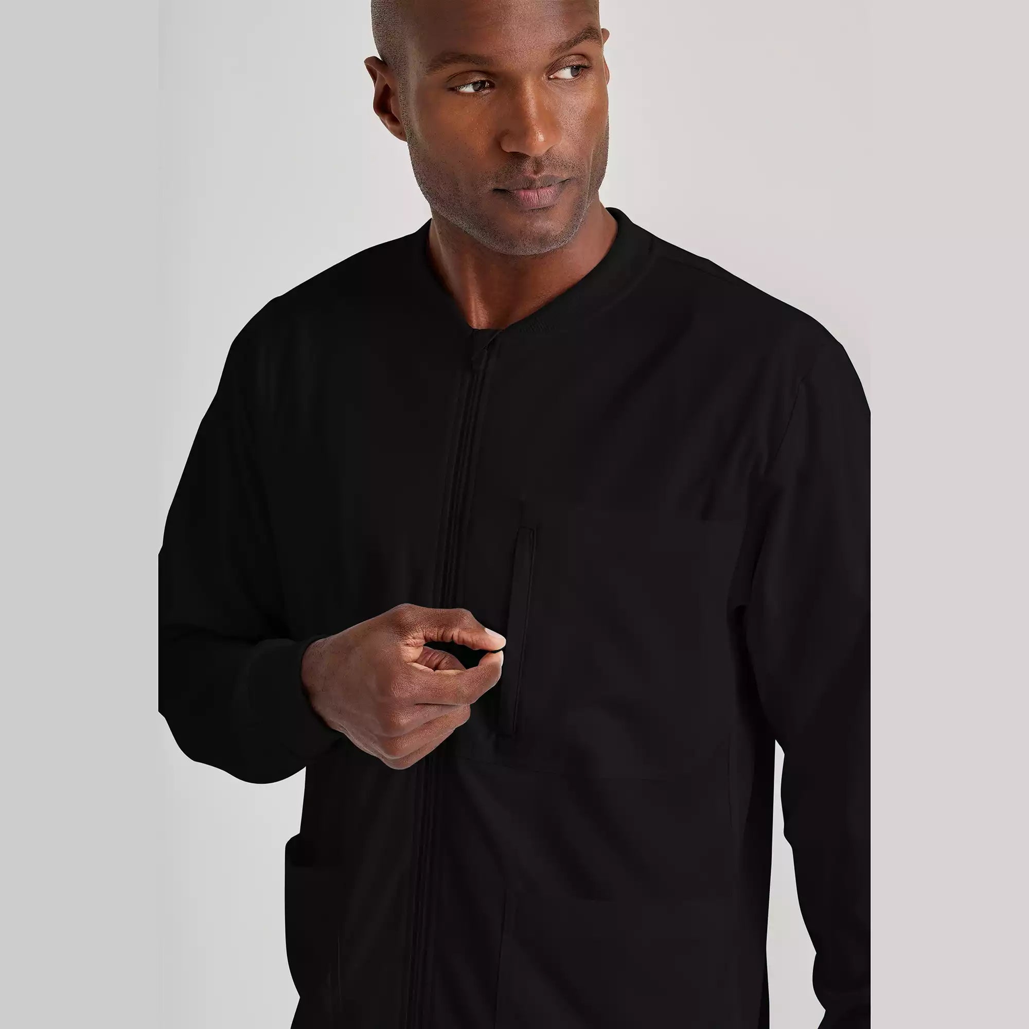 Men's Antimicrobial Warm-Up Scrub Jacket | GRSW871