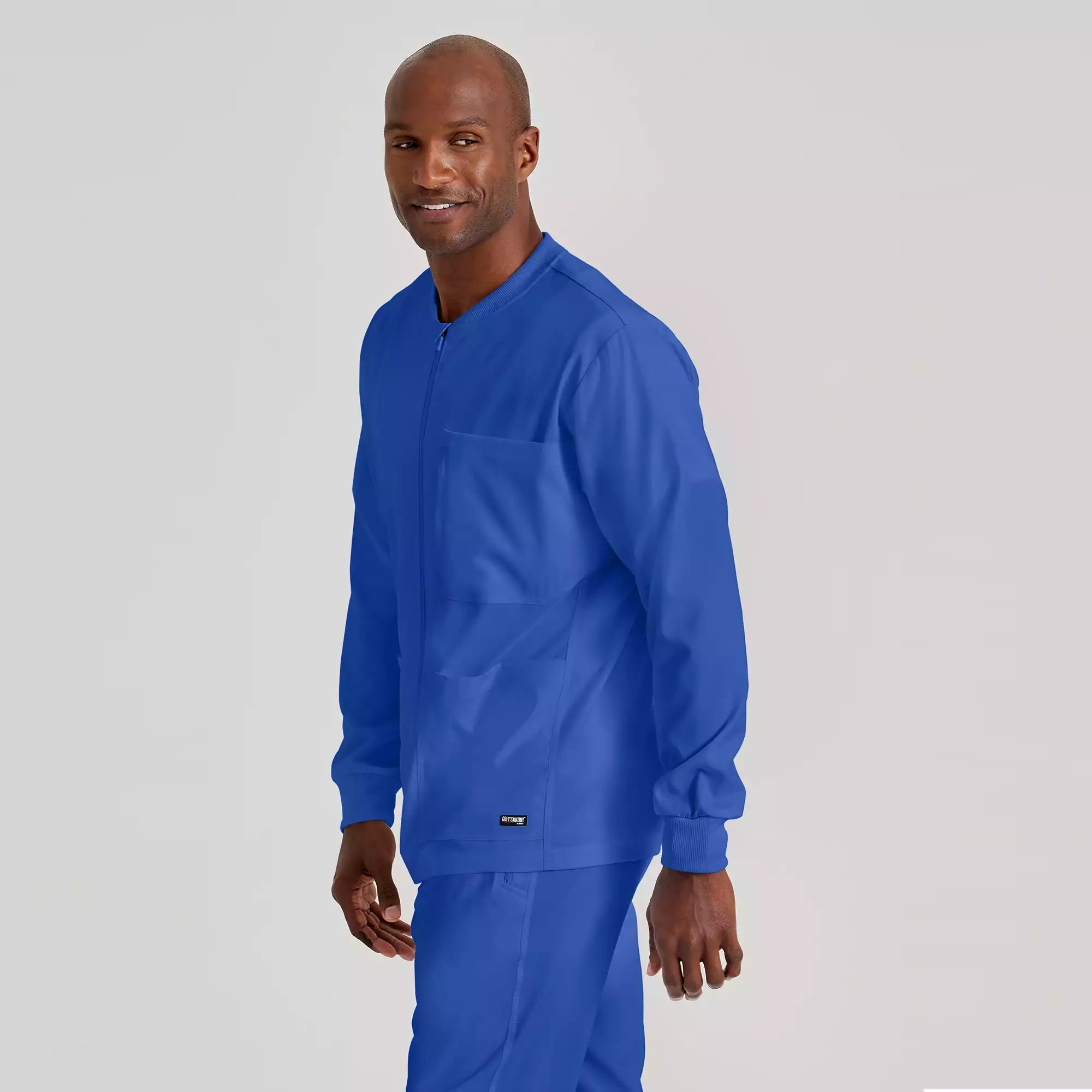 Men's Antimicrobial Warm-Up Scrub Jacket | GRSW871