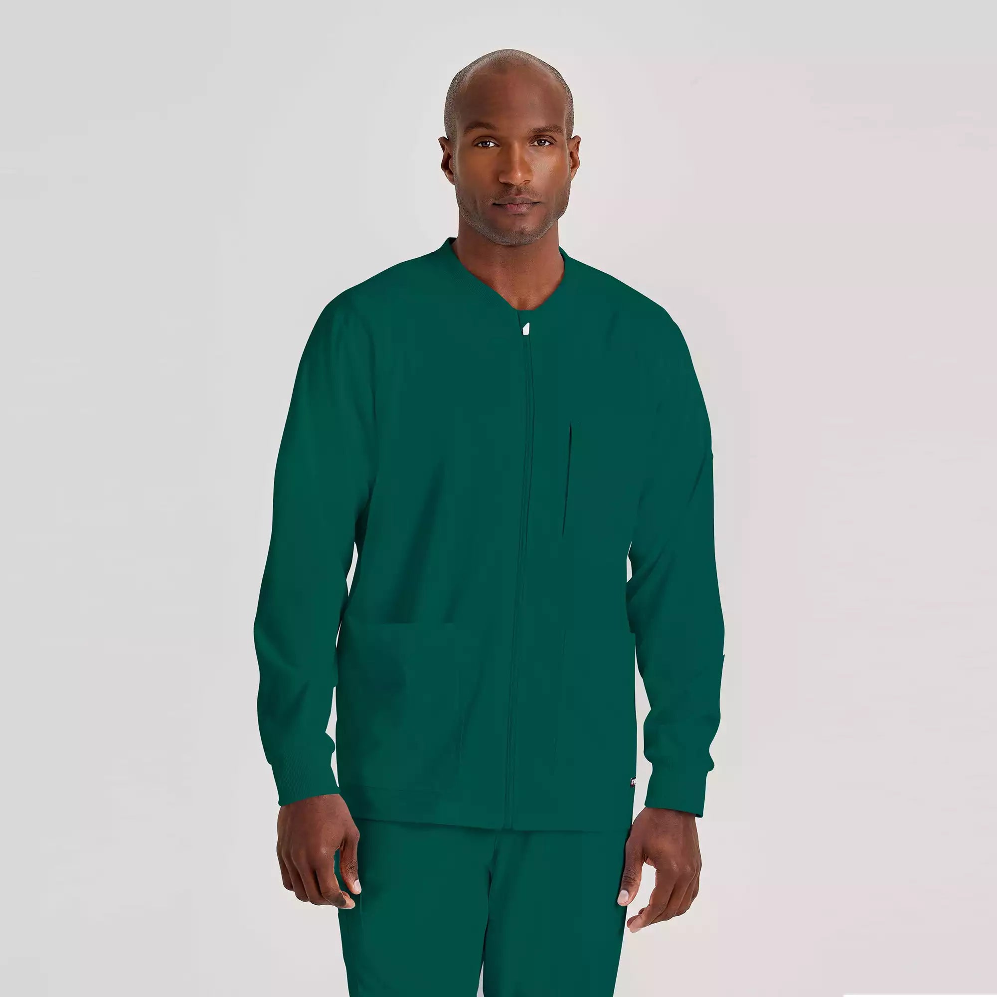 Men's Antimicrobial Warm-Up Scrub Jacket | GRSW871