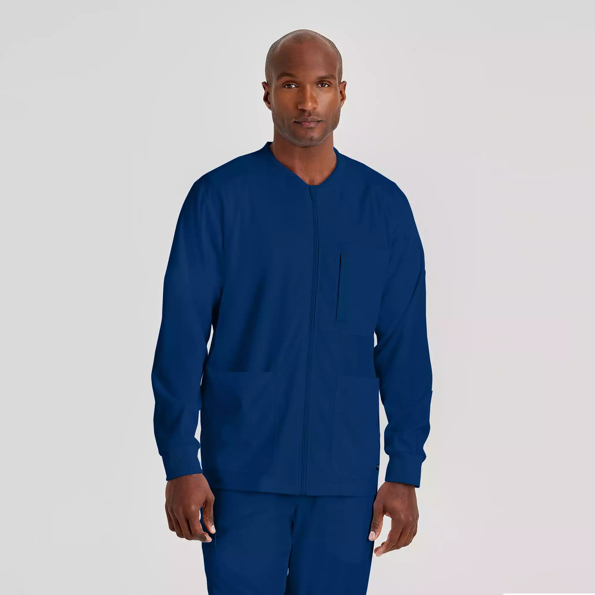 Men's Antimicrobial Warm-Up Scrub Jacket | GRSW871