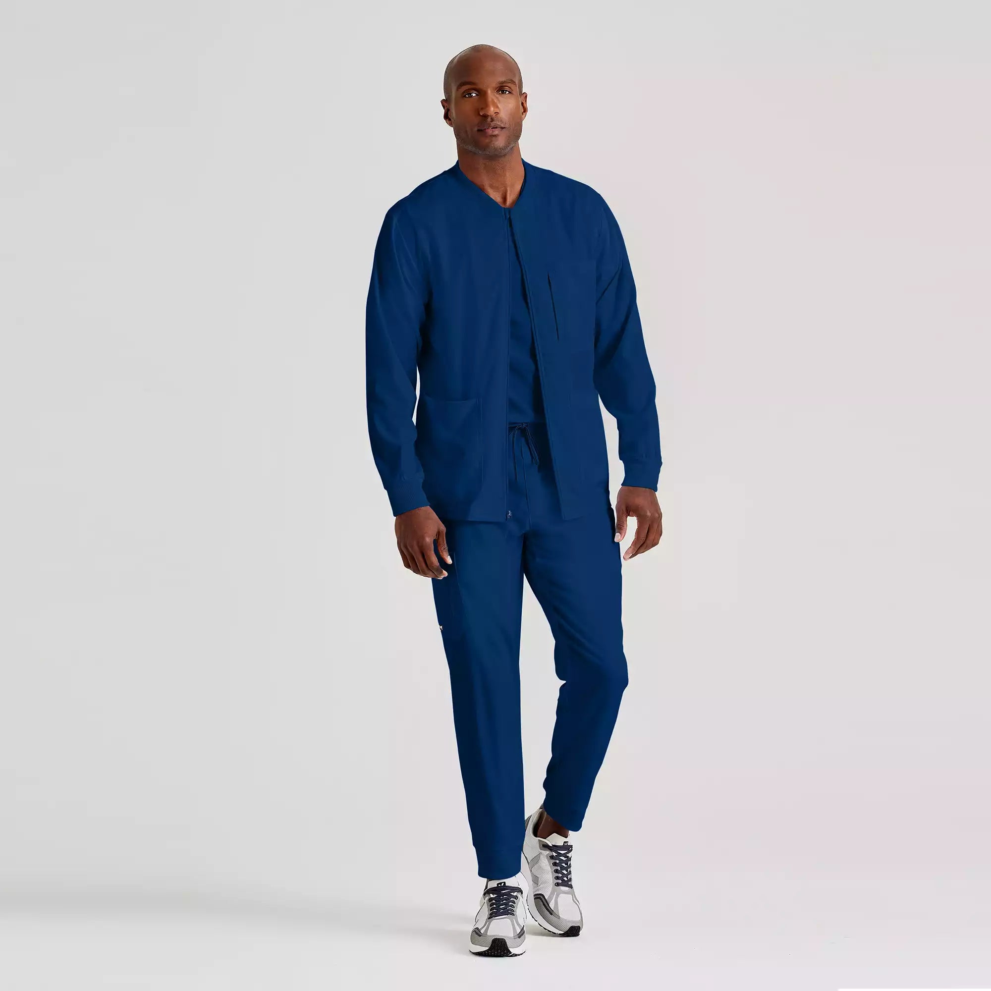 Men's Antimicrobial Warm-Up Scrub Jacket | GRSW871