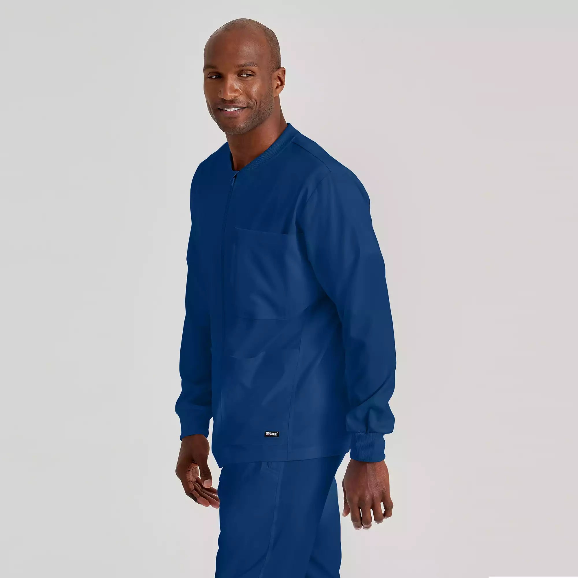 Men's Antimicrobial Warm-Up Scrub Jacket | GRSW871