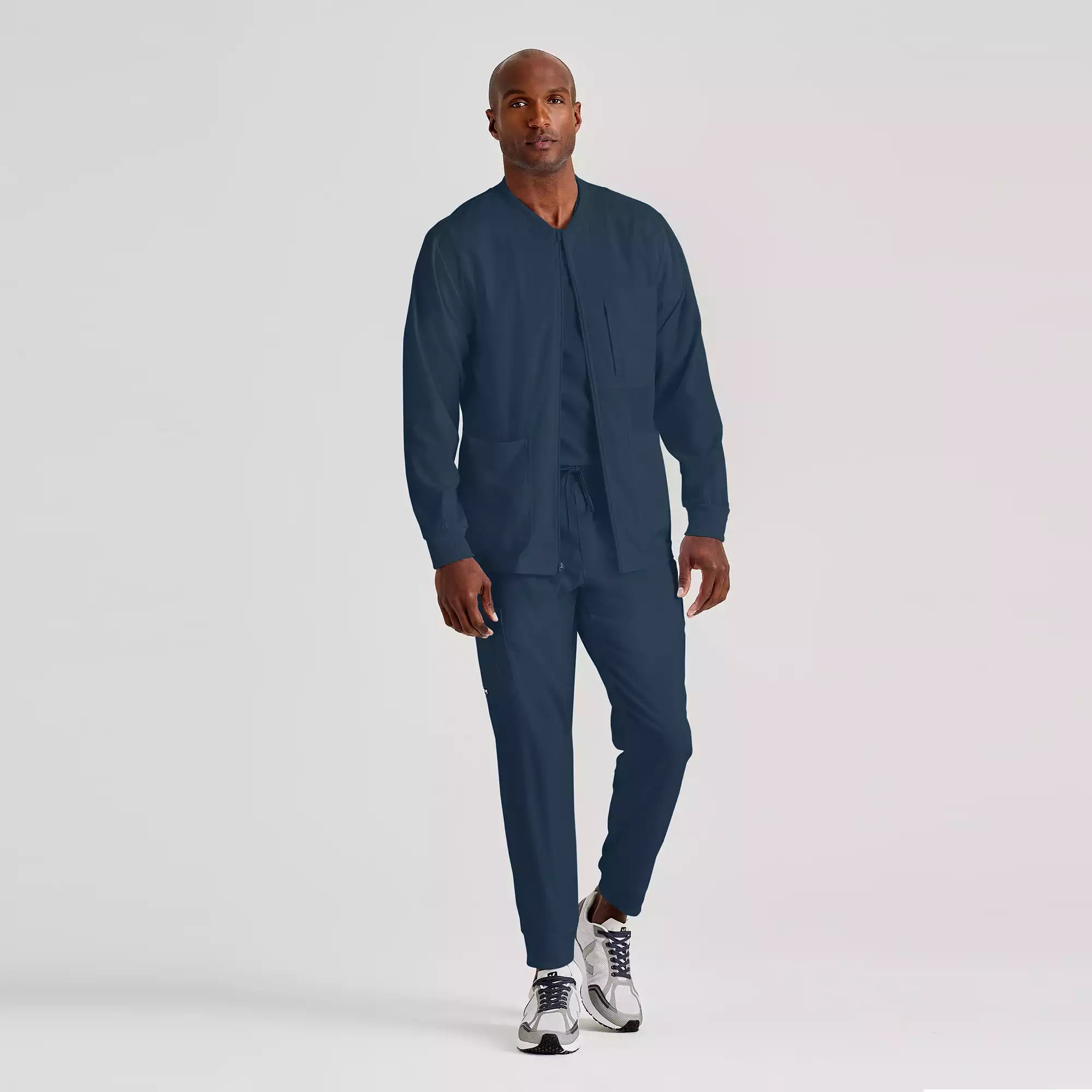 Men's Antimicrobial Warm-Up Scrub Jacket | GRSW871