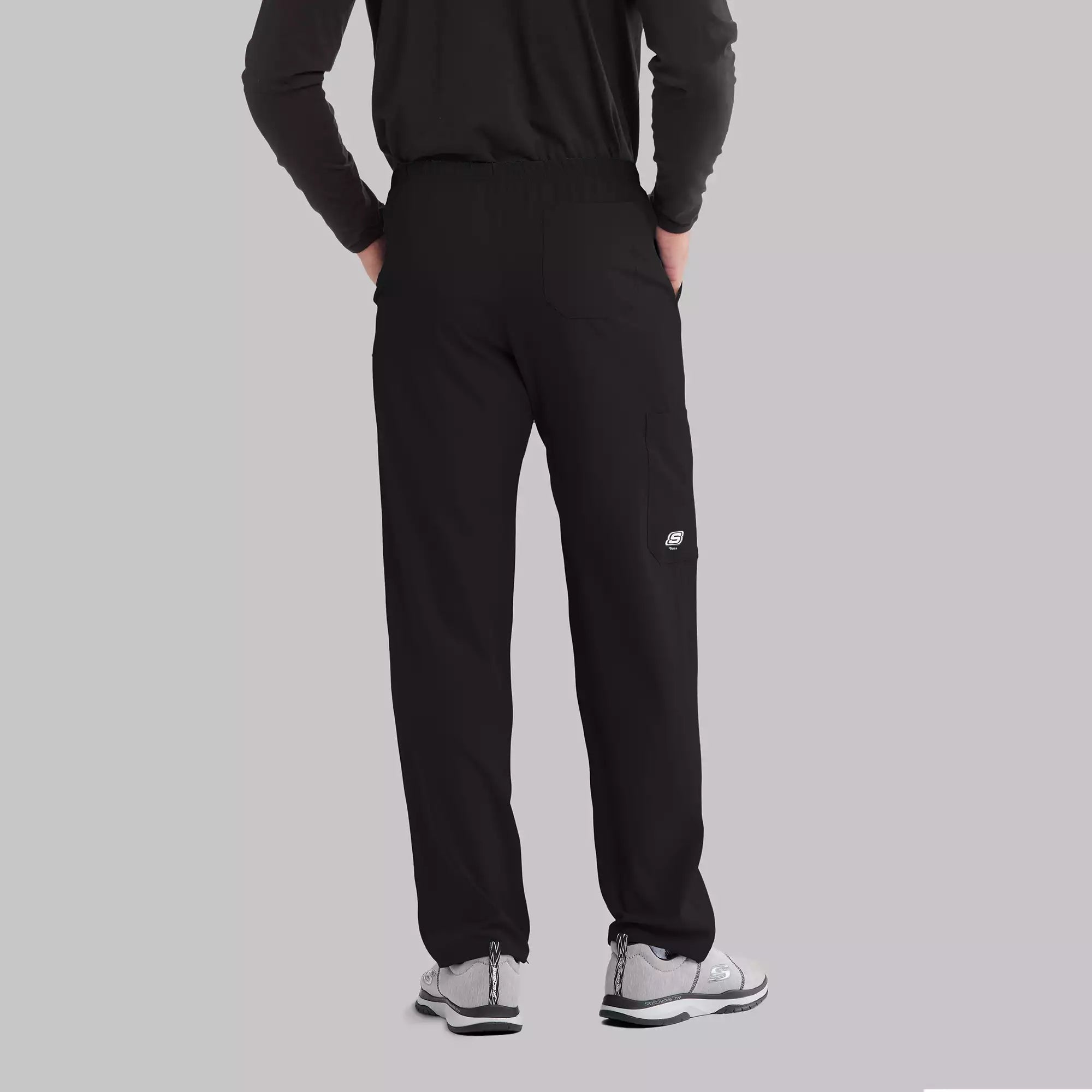 Men's Cargo Scrub Pant with Drawstring Elastic Waistband | SK0215