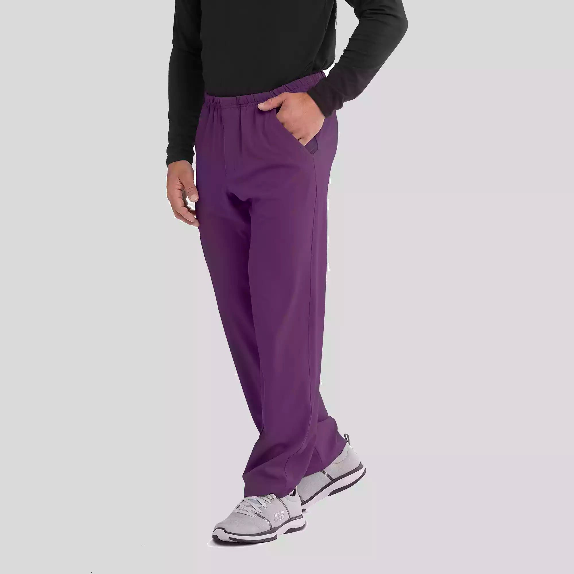 Men's Cargo Scrub Pant with Drawstring Elastic Waistband | SK0215