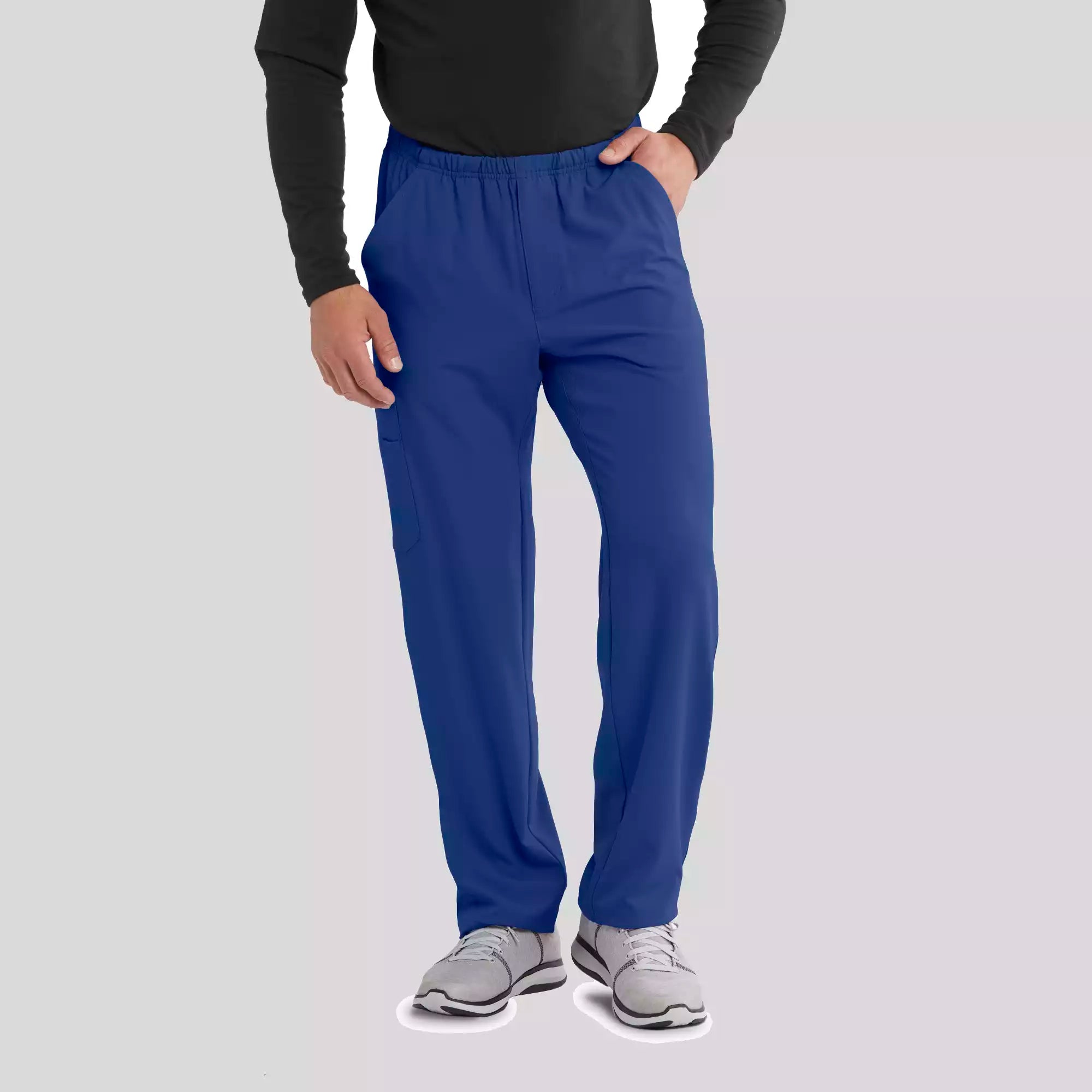 Men's Cargo Scrub Pant with Drawstring Elastic Waistband | SK0215
