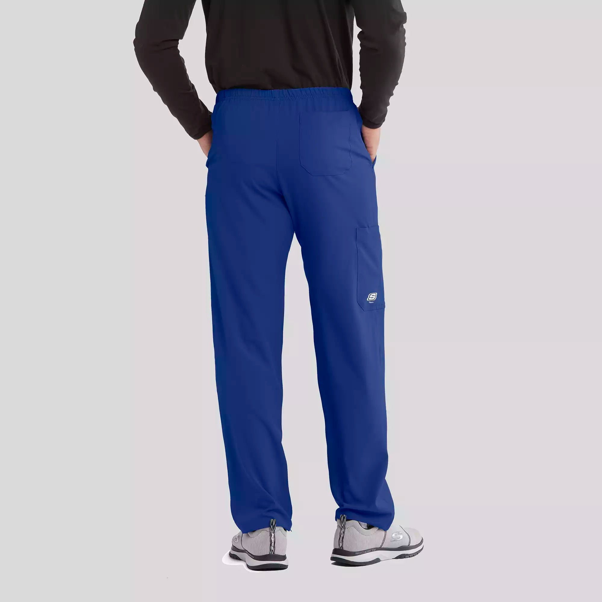 Men's Cargo Scrub Pant with Drawstring Elastic Waistband | SK0215