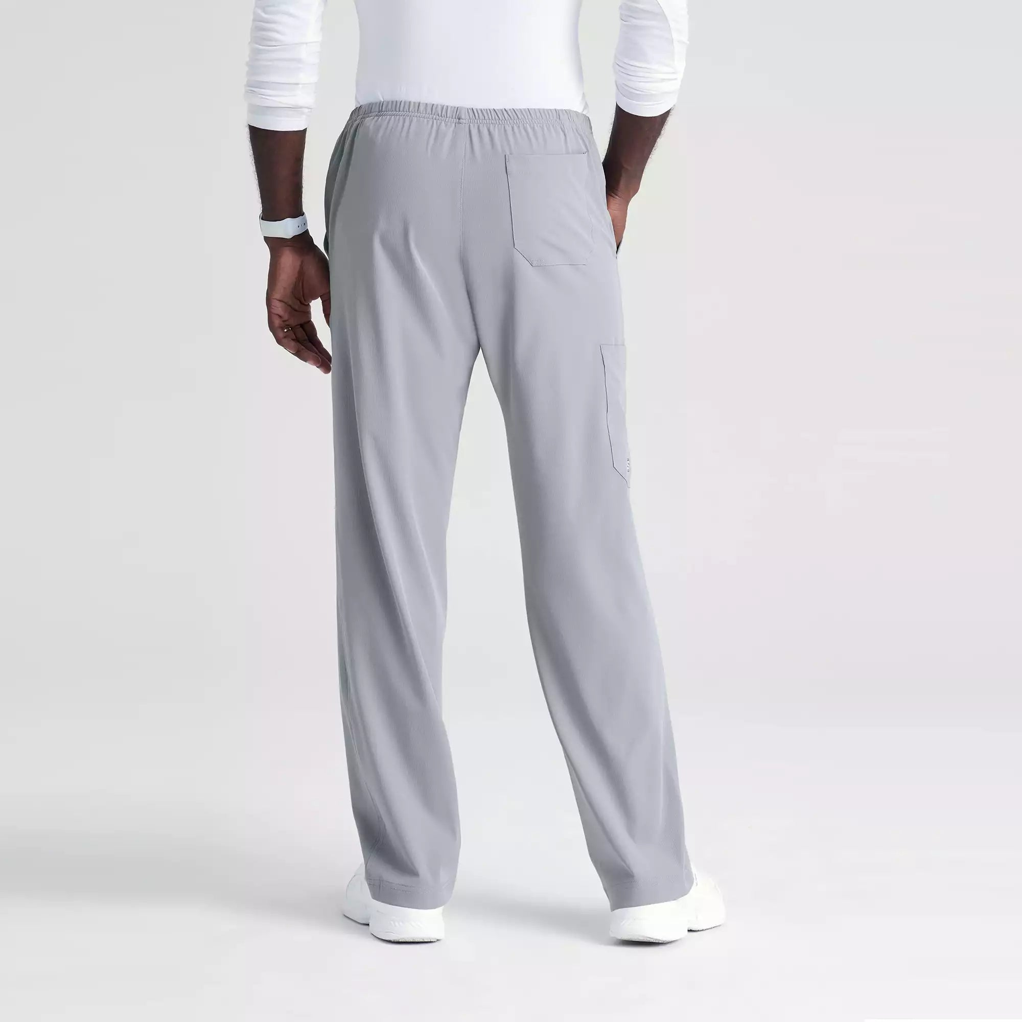 Men's Cargo Scrub Pant with Drawstring Elastic Waistband | SK0215