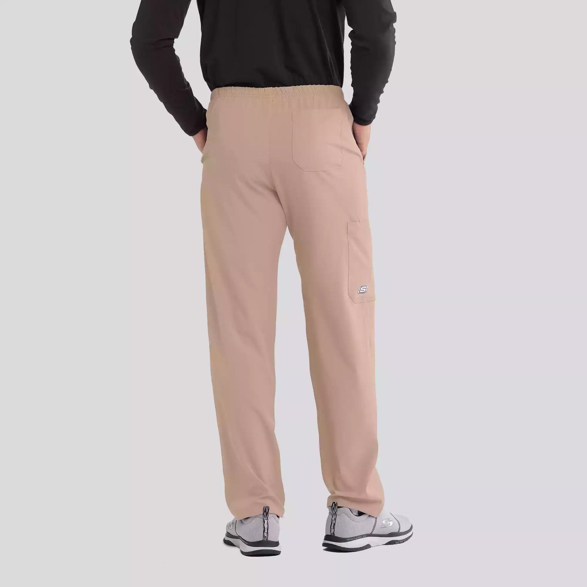Men's Cargo Scrub Pant with Drawstring Elastic Waistband | SK0215