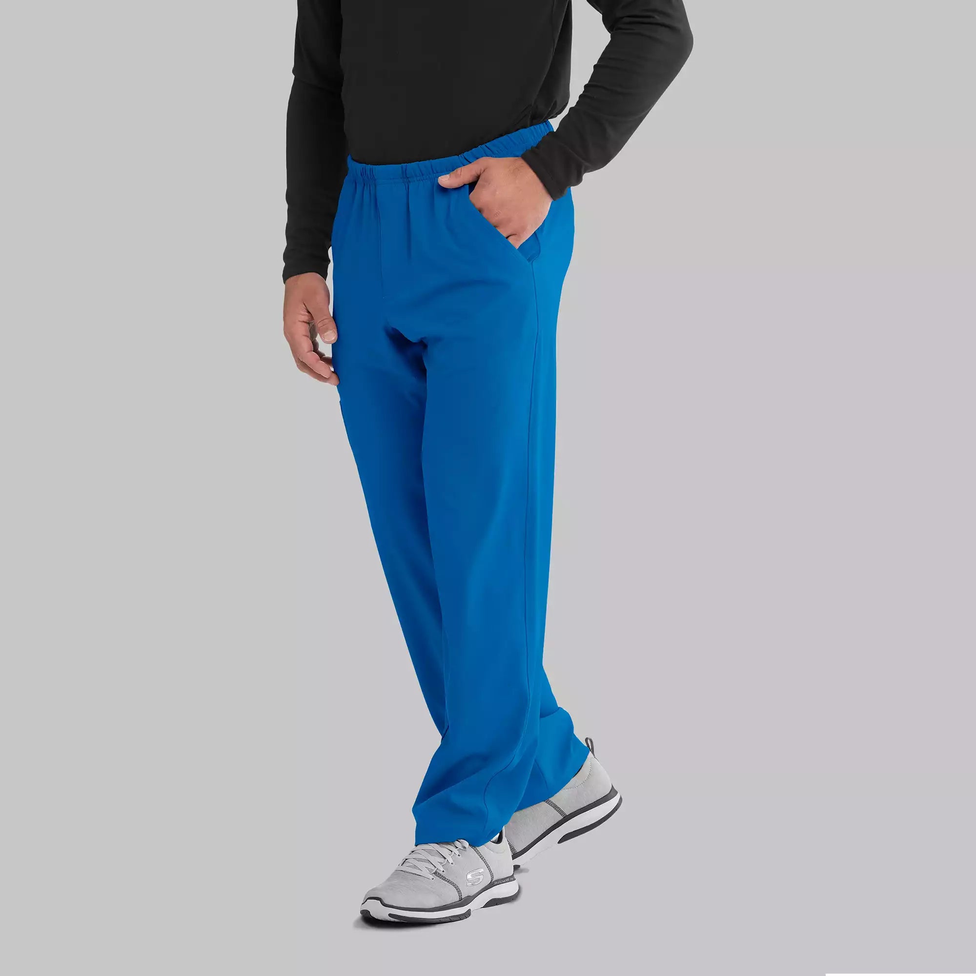 Men's Cargo Scrub Pant with Drawstring Elastic Waistband | SK0215