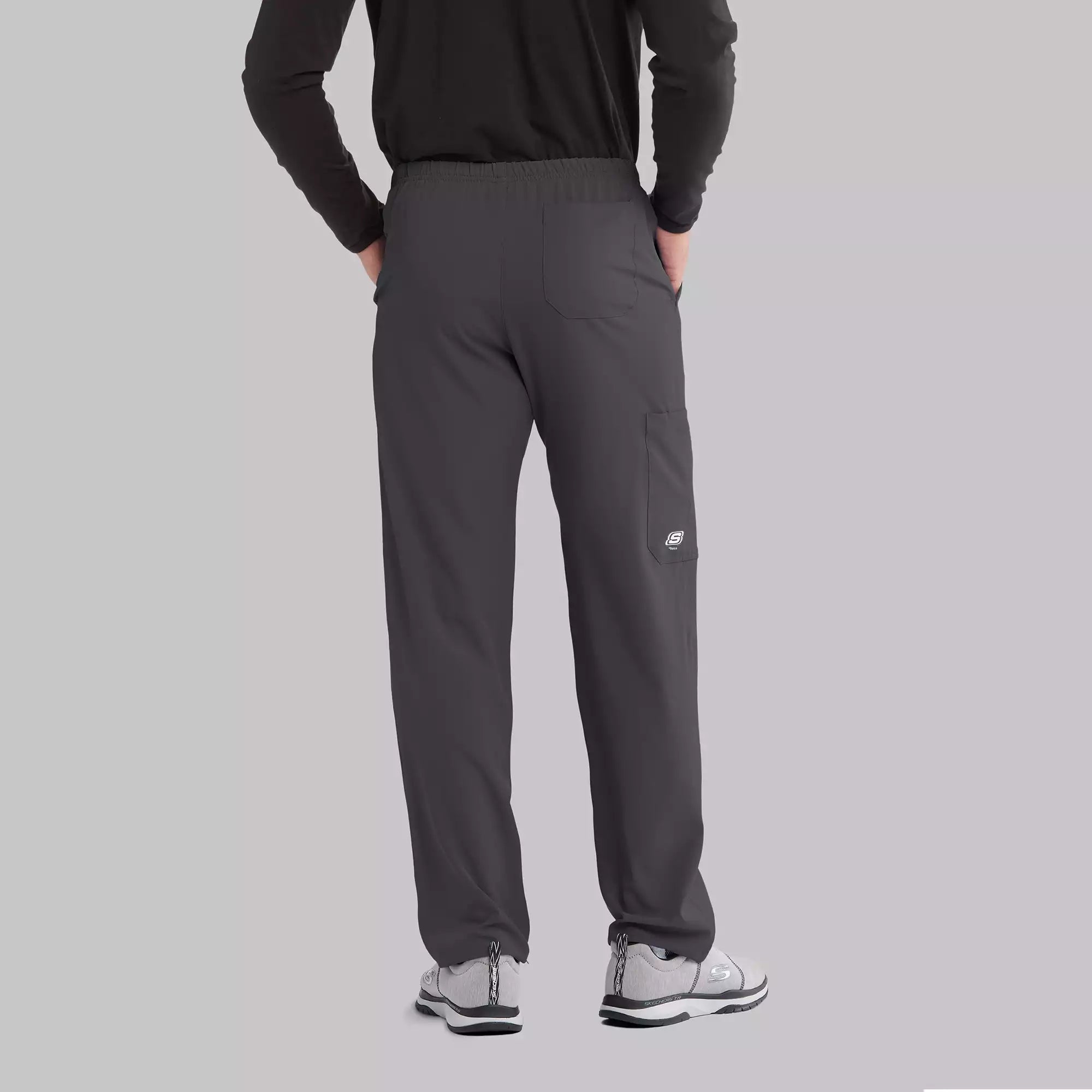 Men's Cargo Scrub Pant with Drawstring Elastic Waistband | SK0215