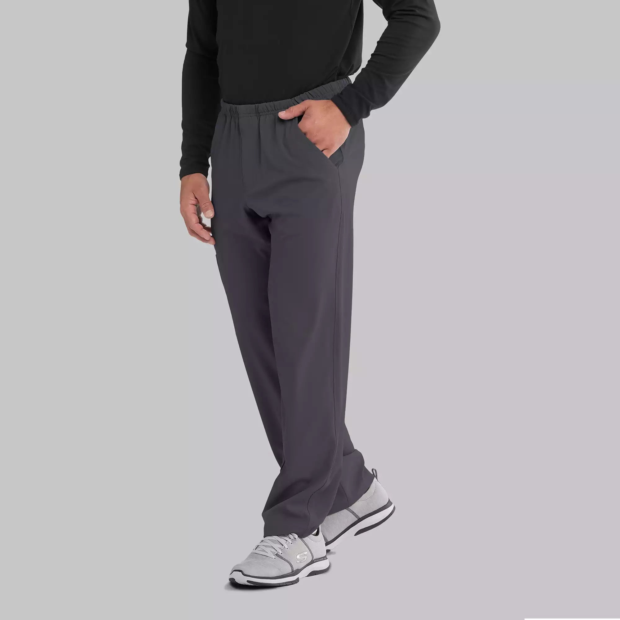 Men's Cargo Scrub Pant with Drawstring Elastic Waistband | SK0215