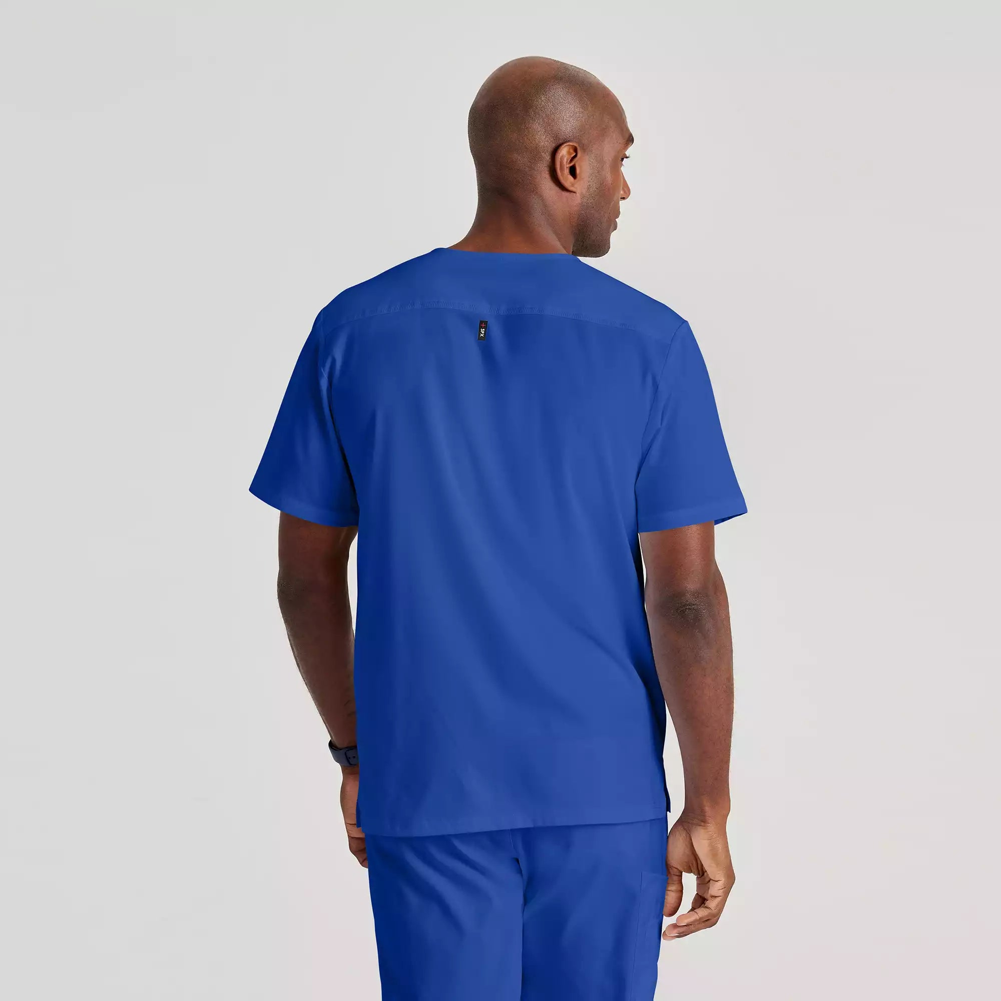 Men's Chest Pocket V-Neck Scrub Top | GRST079