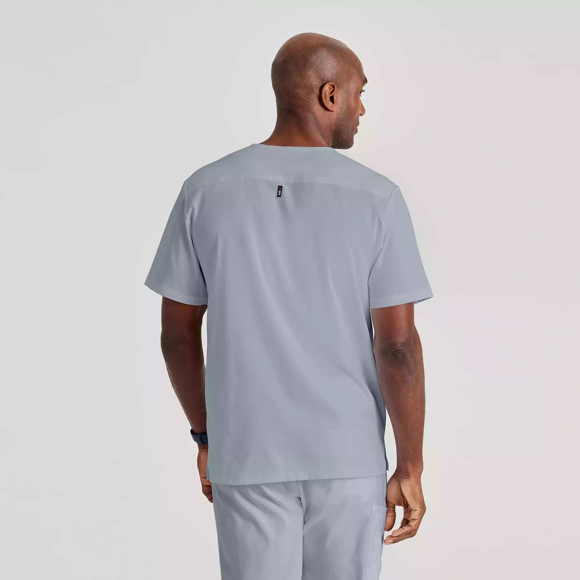 Men's Chest Pocket V-Neck Scrub Top | GRST079