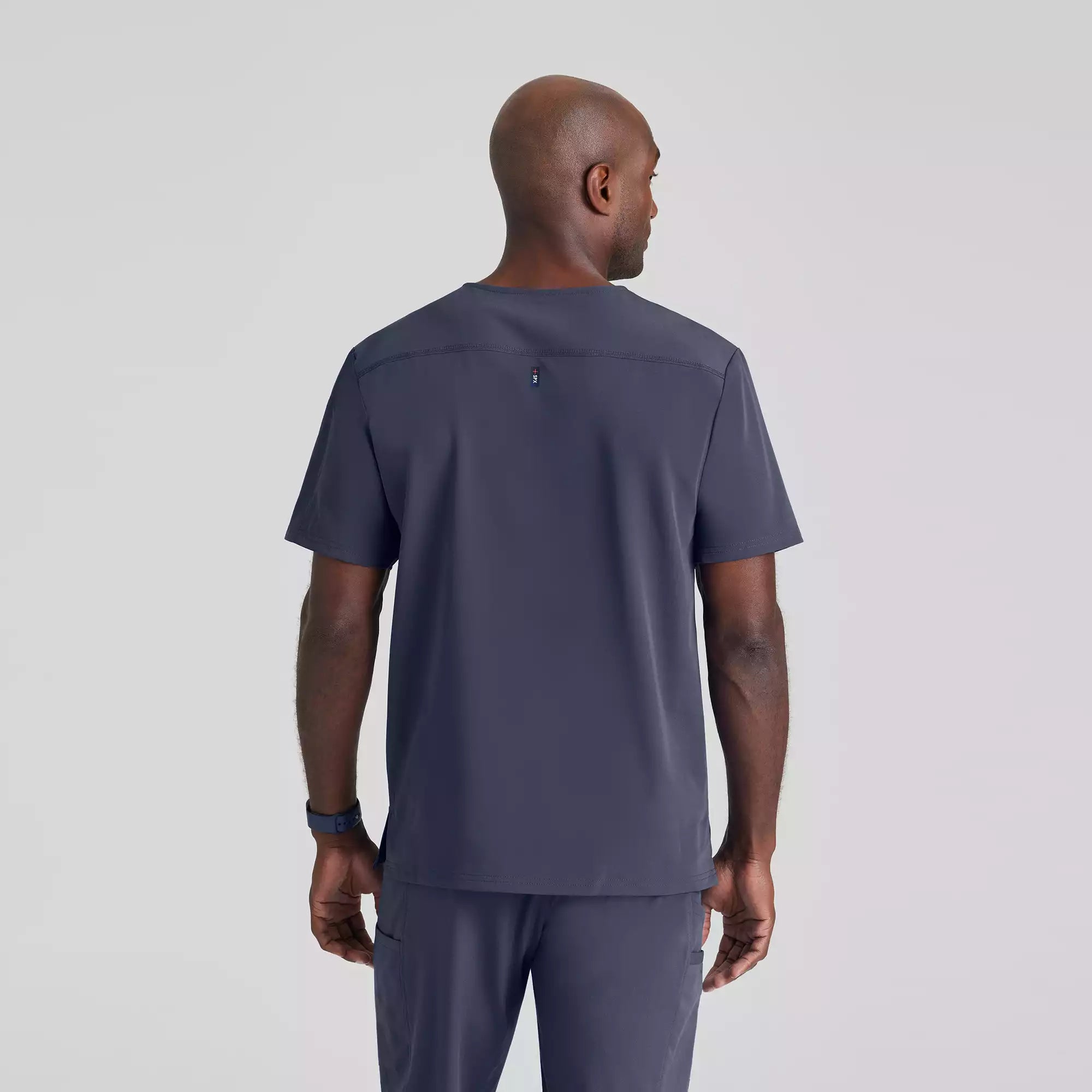 Men's Chest Pocket V-Neck Scrub Top | GRST079