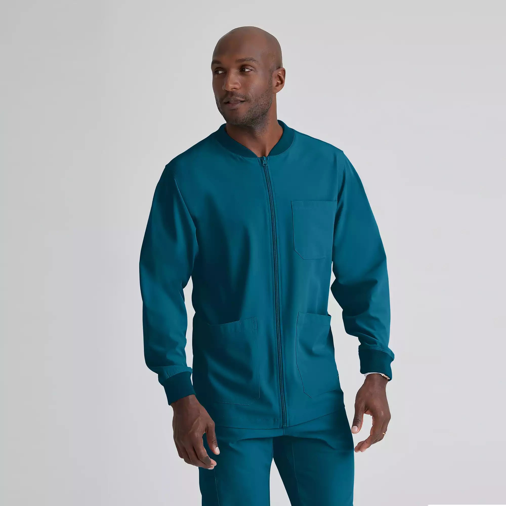 Men's Warm-Up Zip Jacket | SK0408