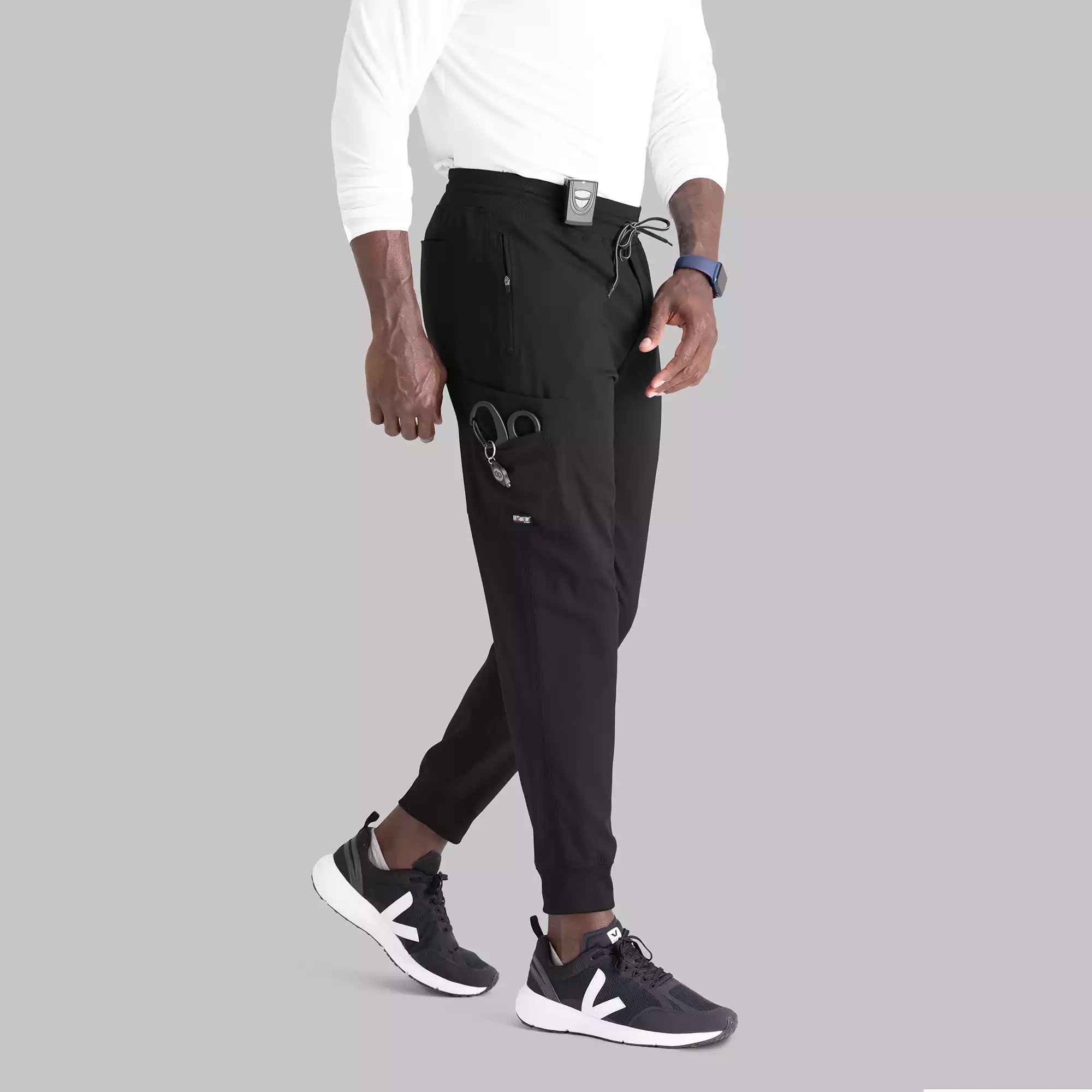 Men's Zip-Fly 5-Pocket Jogger Scrub Pant | GRSP550