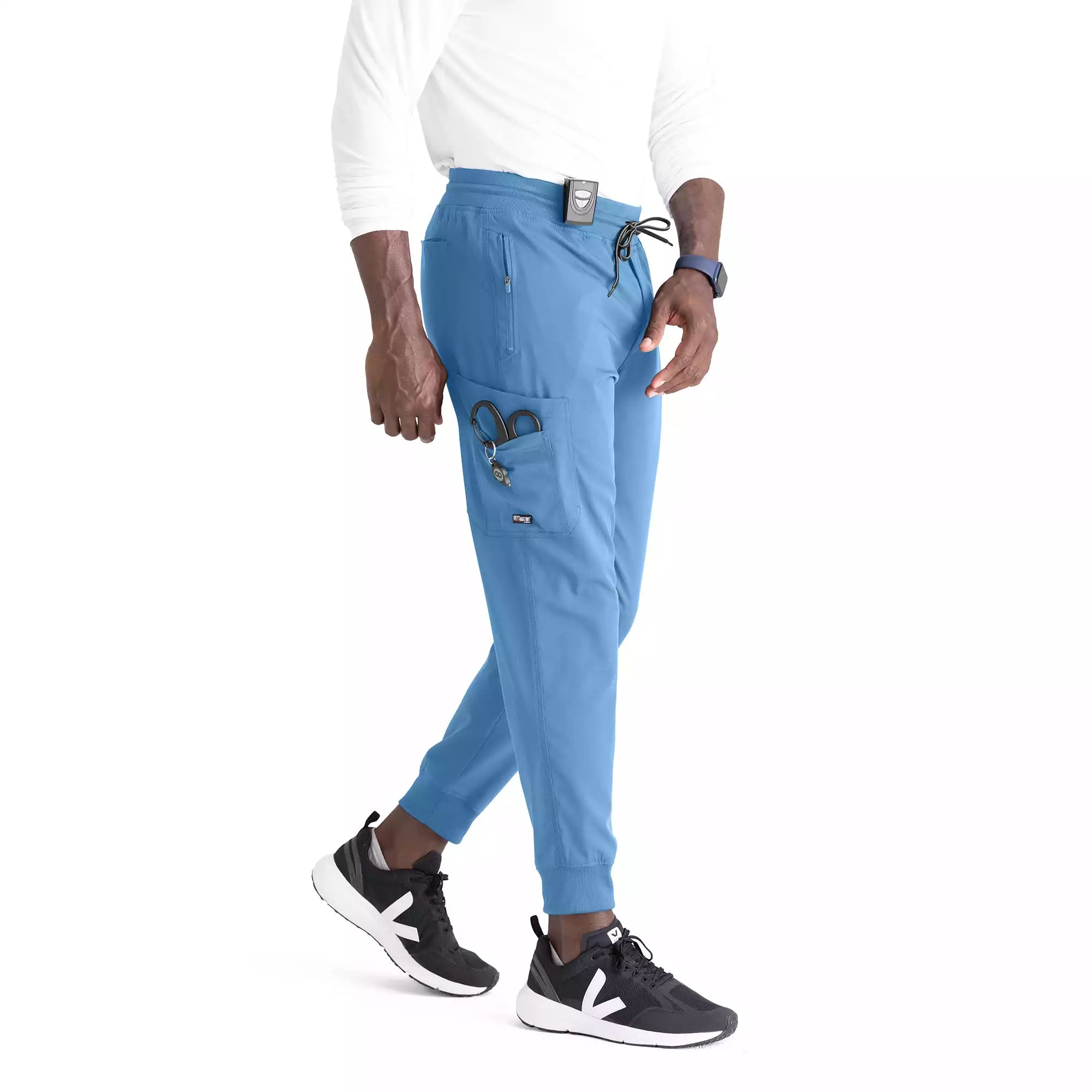 Men's Zip-Fly 5-Pocket Jogger Scrub Pant | GRSP550
