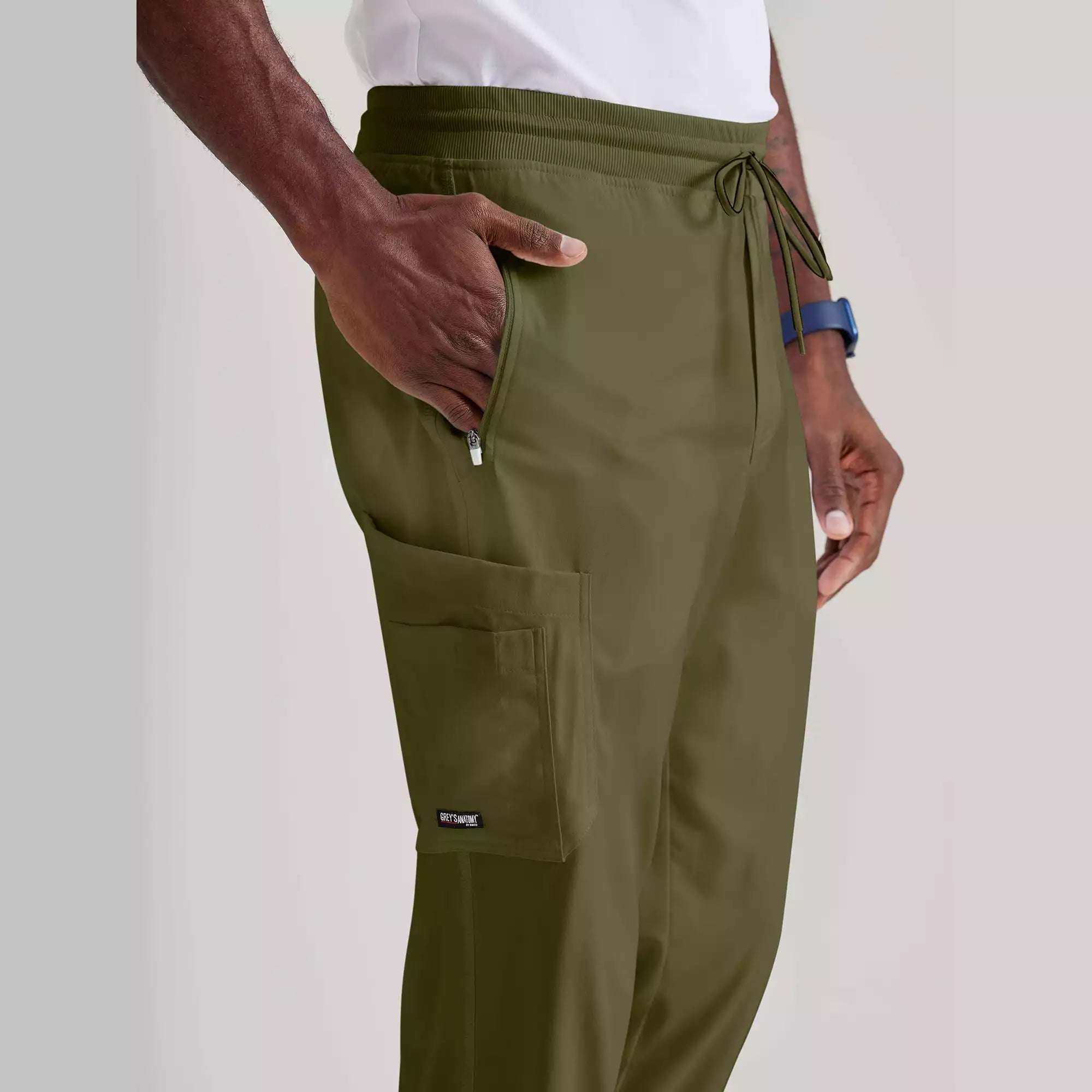 Men's Zip-Fly 5-Pocket Jogger Scrub Pant | GRSP550