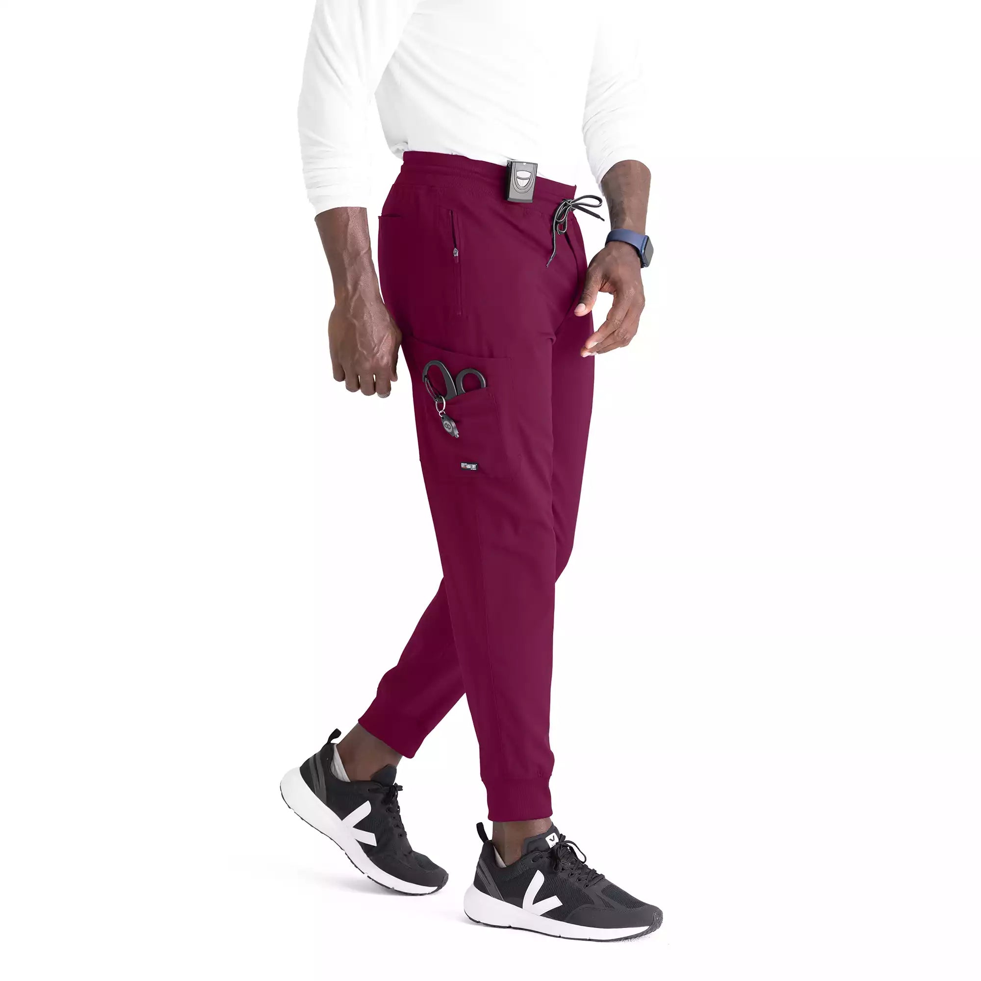 Men's Zip-Fly 5-Pocket Jogger Scrub Pant | GRSP550