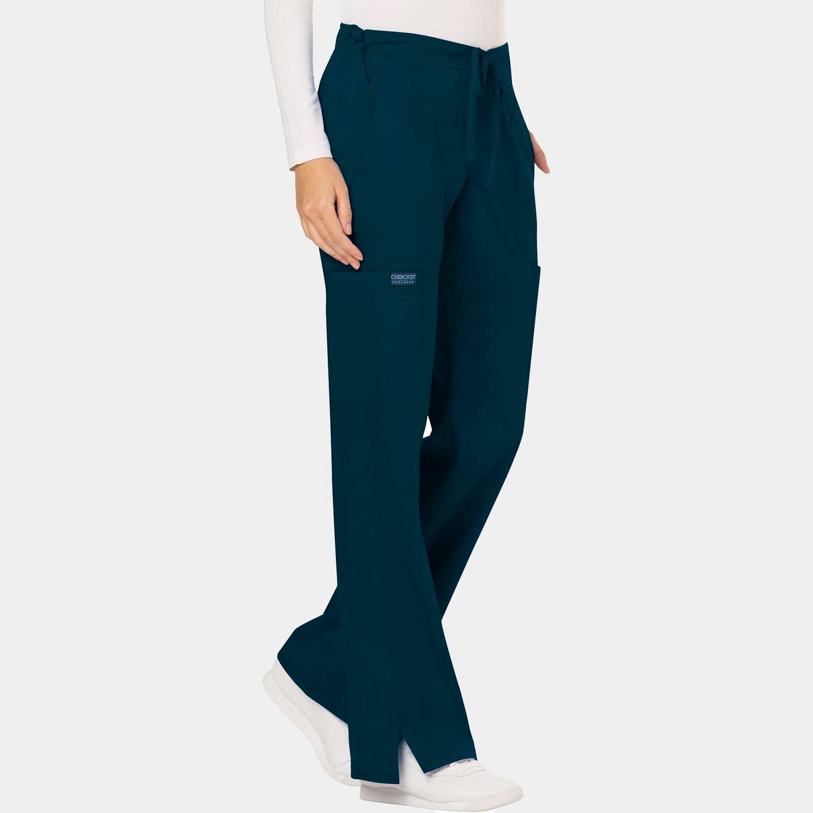 Mid Rise Moderate Flare Drawstring Pant Regular Length |  WW120
